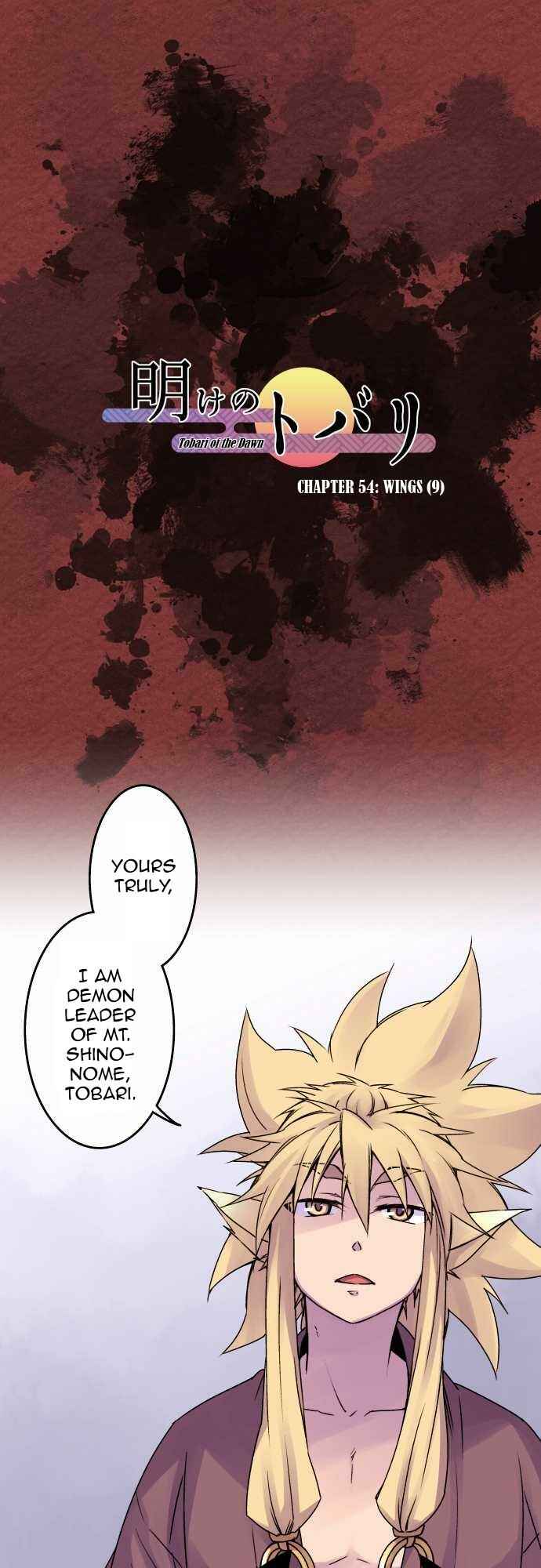 Page 1 Chapter 54 Tobari of the Dawn