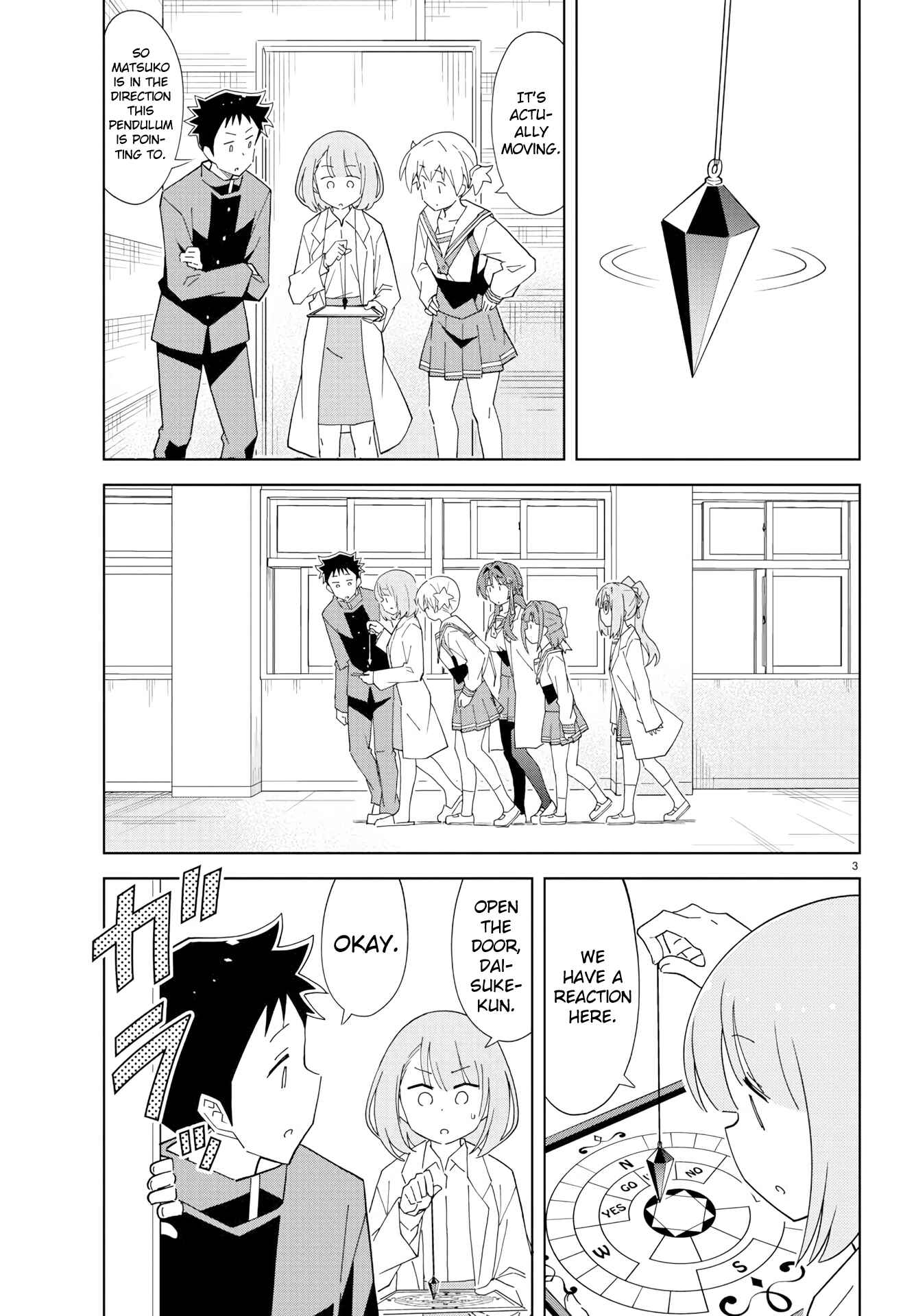Page 3 Chapter 130 Atsumare! Fushigi Kenkyu-bu