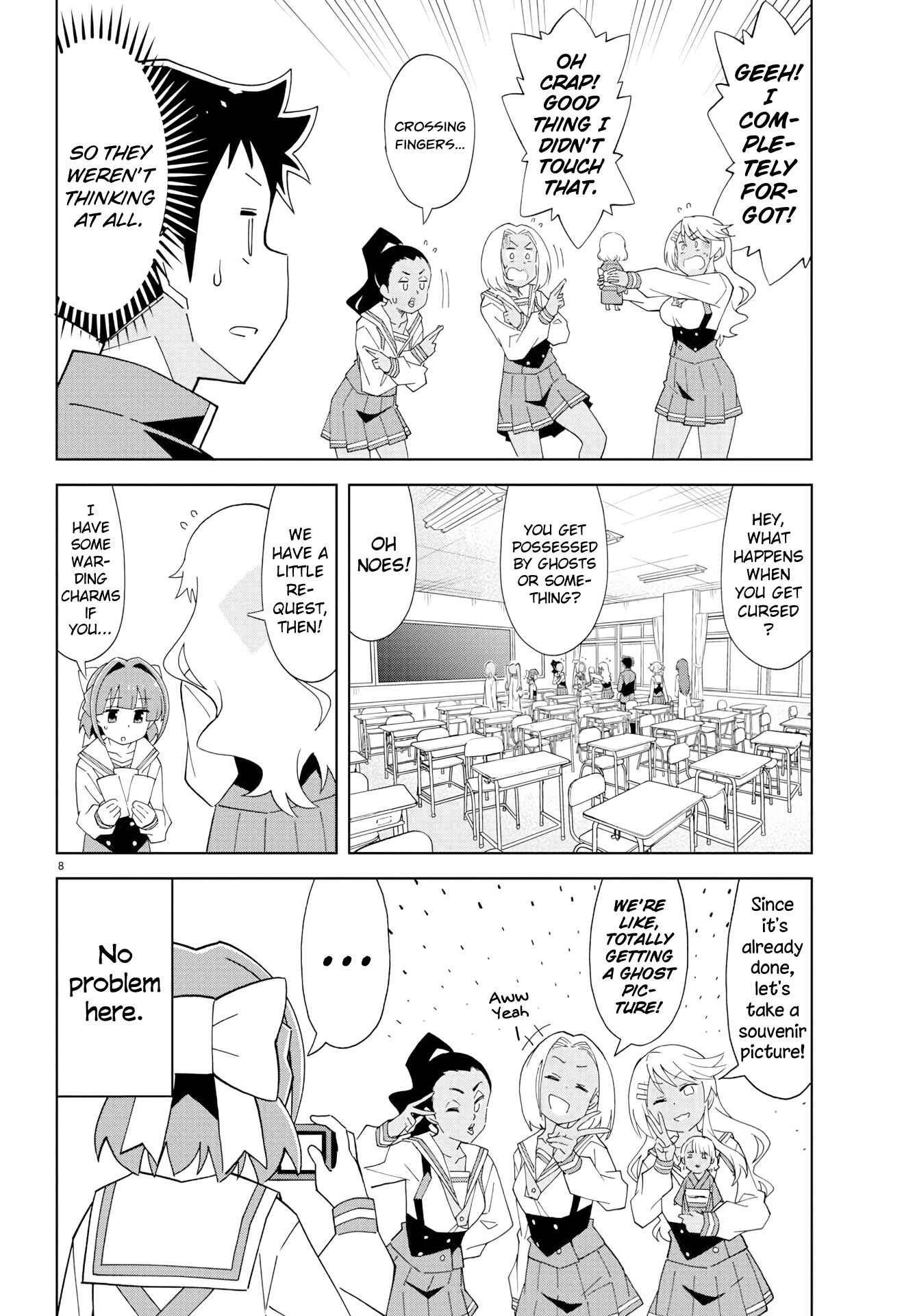 Page 8 Chapter 130 Atsumare! Fushigi Kenkyu-bu