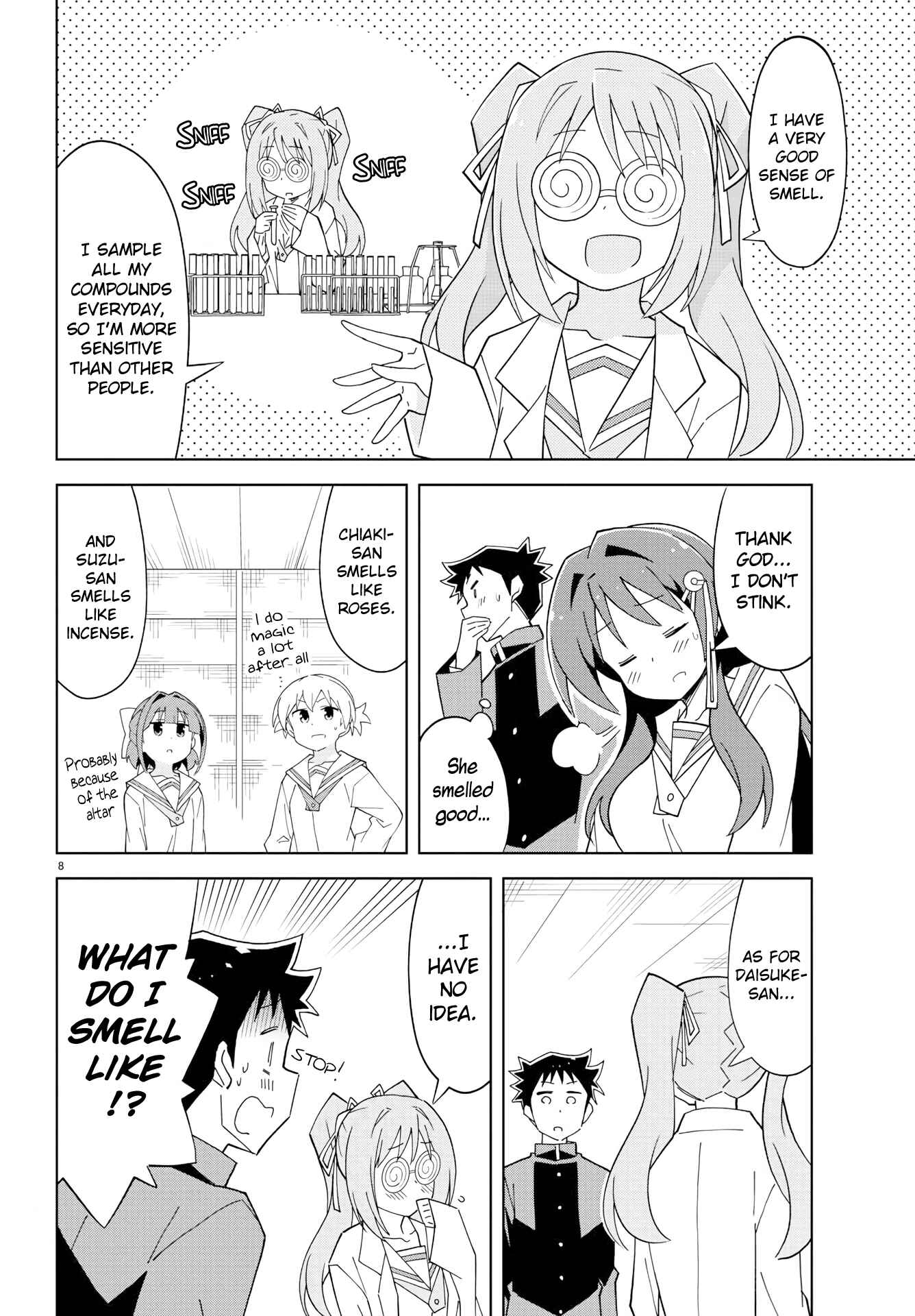 Page 8 Chapter 129 Atsumare! Fushigi Kenkyu-bu