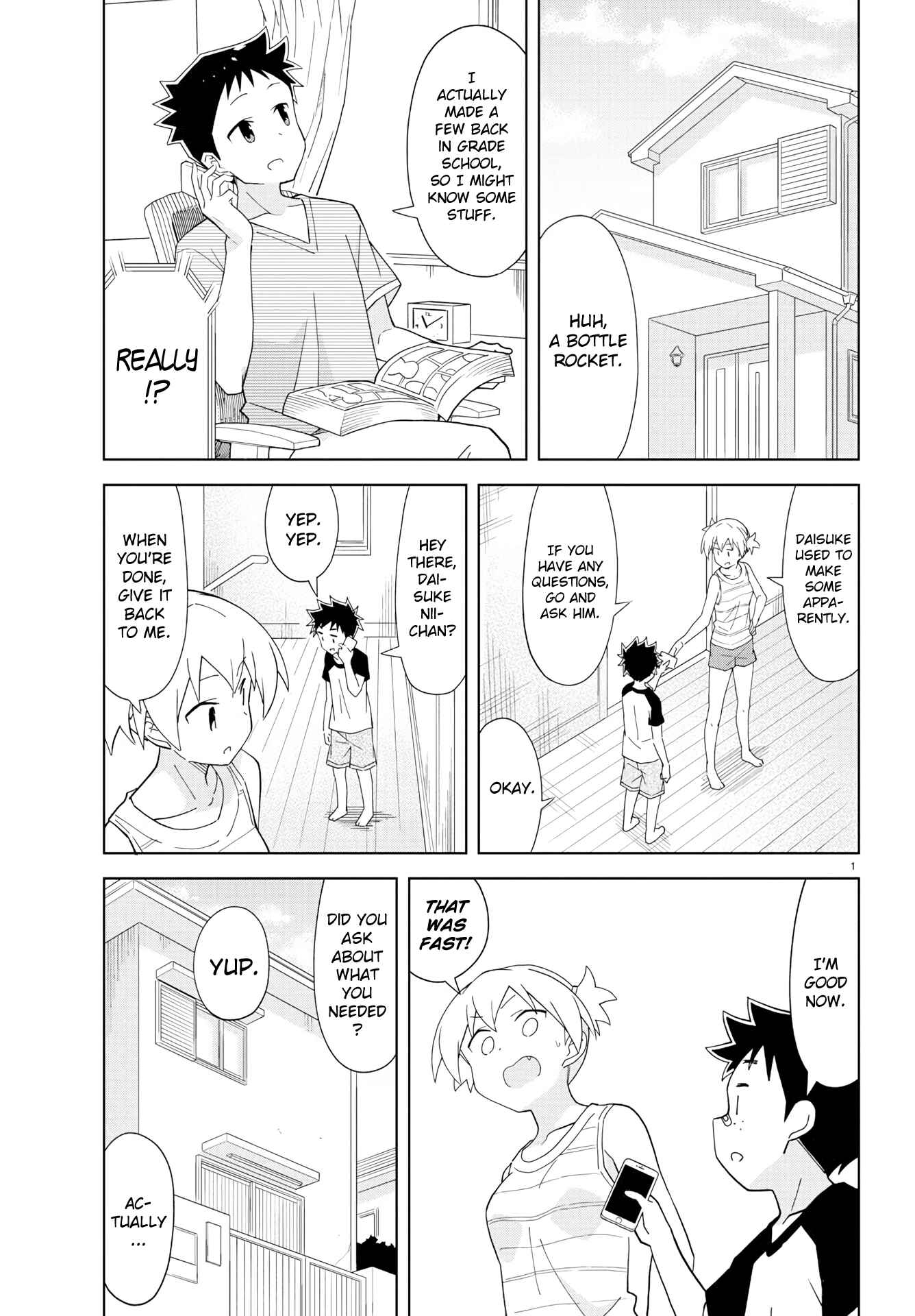Page 1 Chapter 143 Atsumare! Fushigi Kenkyu-bu