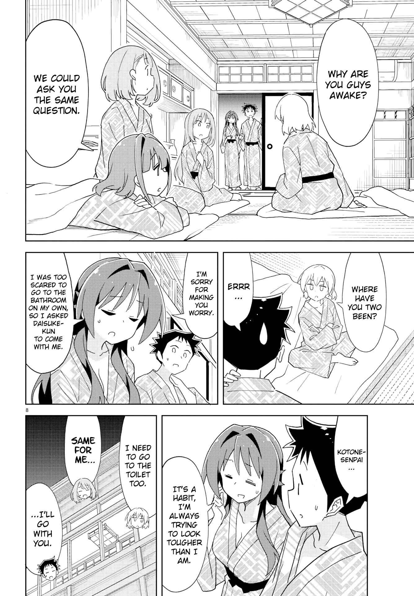 Page 8 Chapter 190 Atsumare! Fushigi Kenkyu-bu