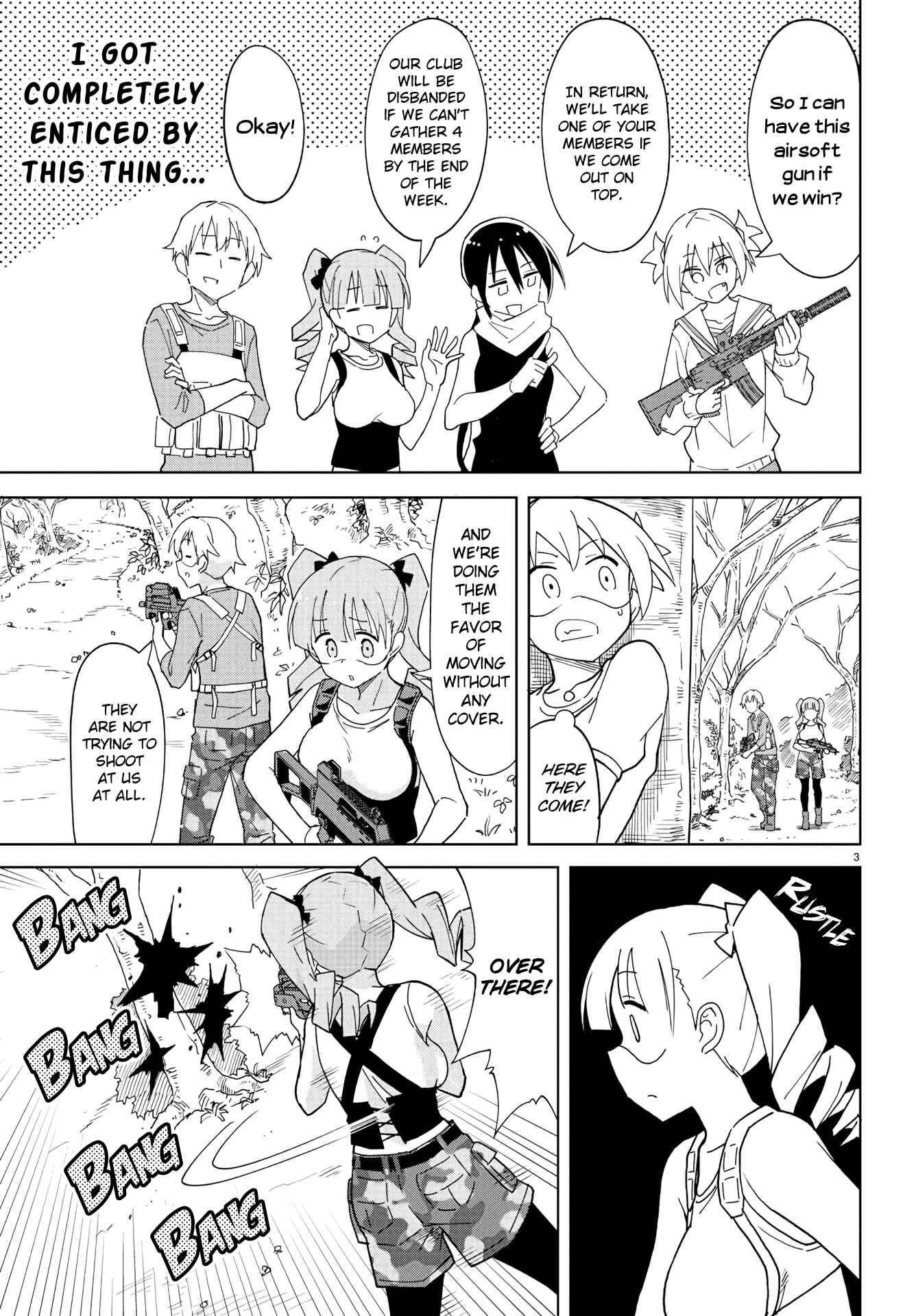 Page 3 Chapter 212 Atsumare! Fushigi Kenkyu-bu
