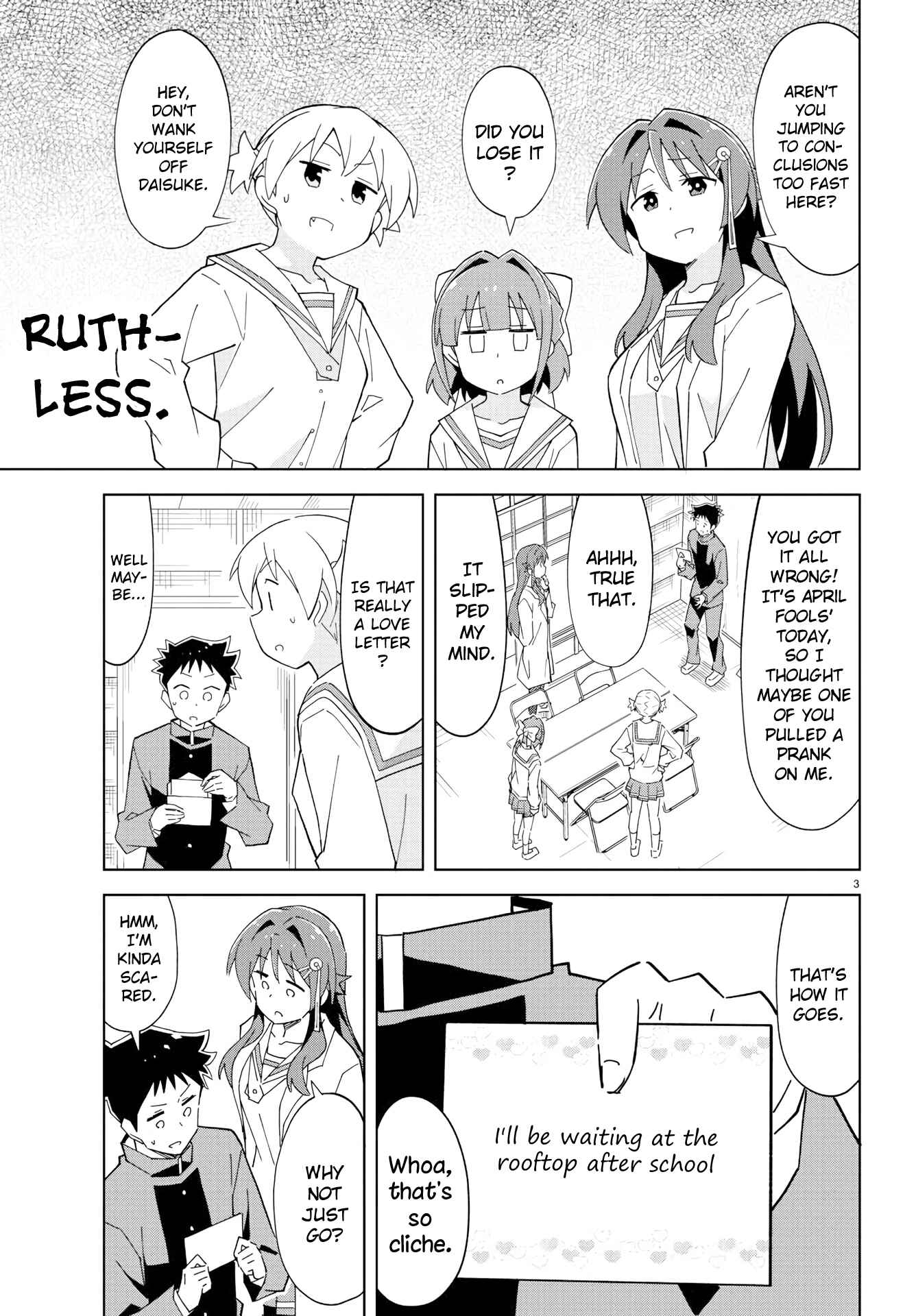 Page 3 Chapter 123 Atsumare! Fushigi Kenkyu-bu