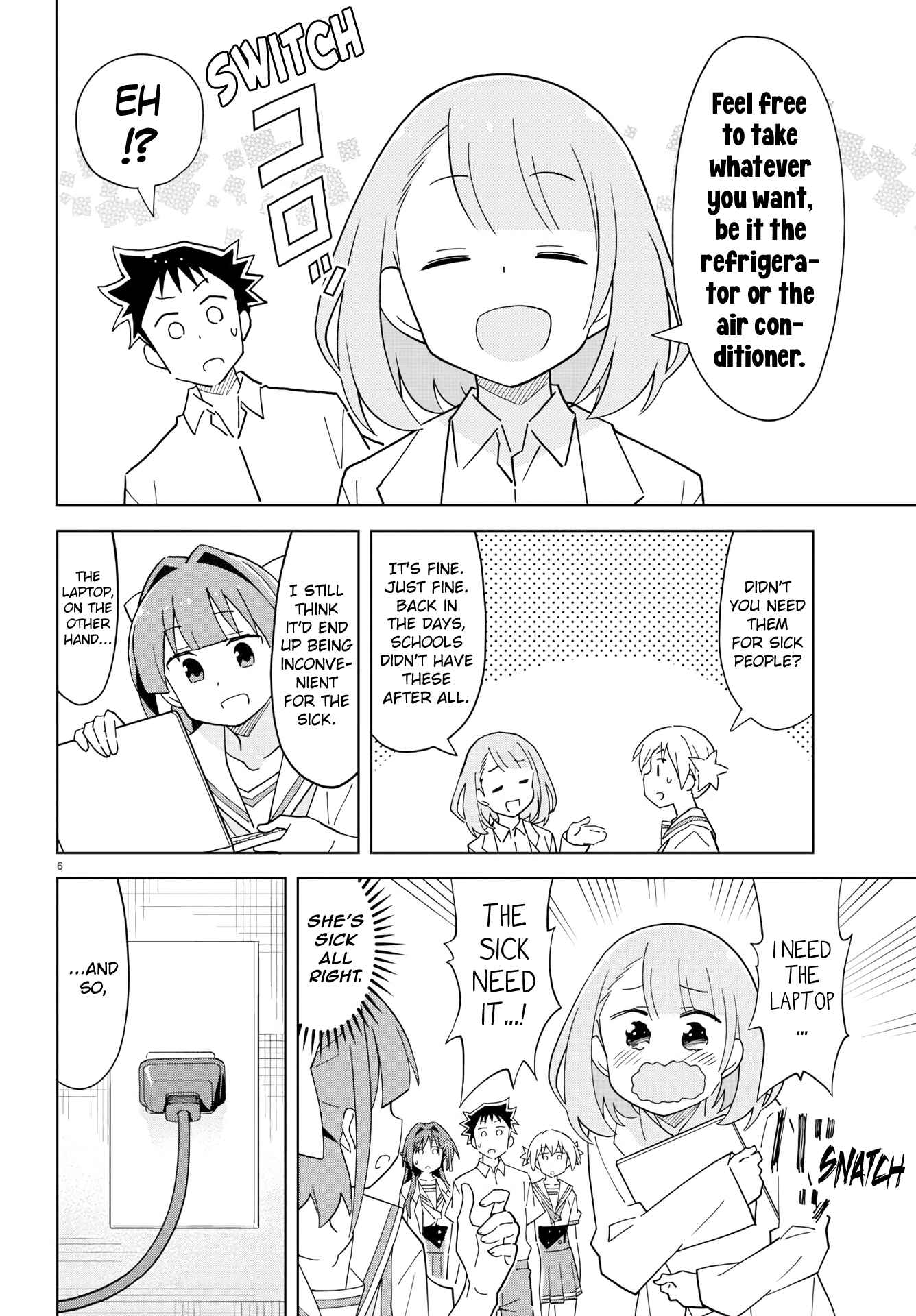 Page 6 Chapter 192 Atsumare! Fushigi Kenkyu-bu