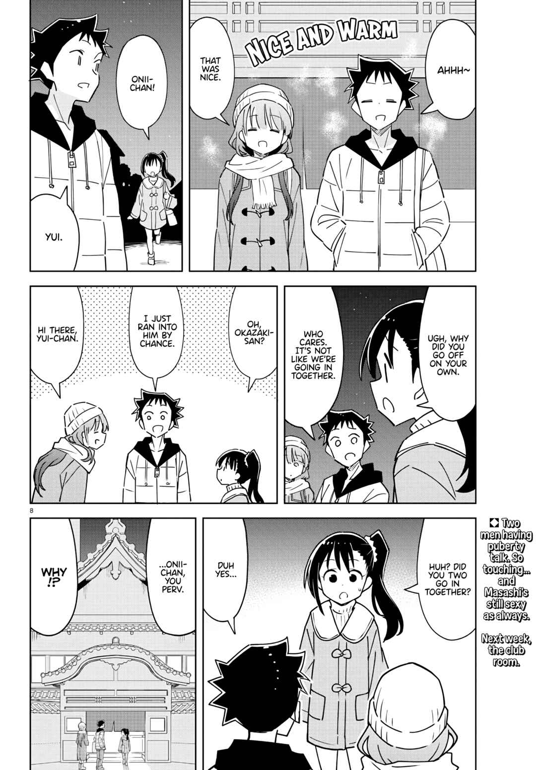 Page 8 Chapter 358 Atsumare! Fushigi Kenkyu-bu