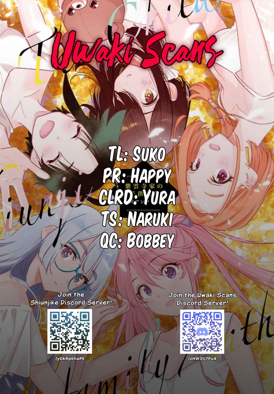 Page 1 Chapter 62 Shiunji-ke no Kodomotachi