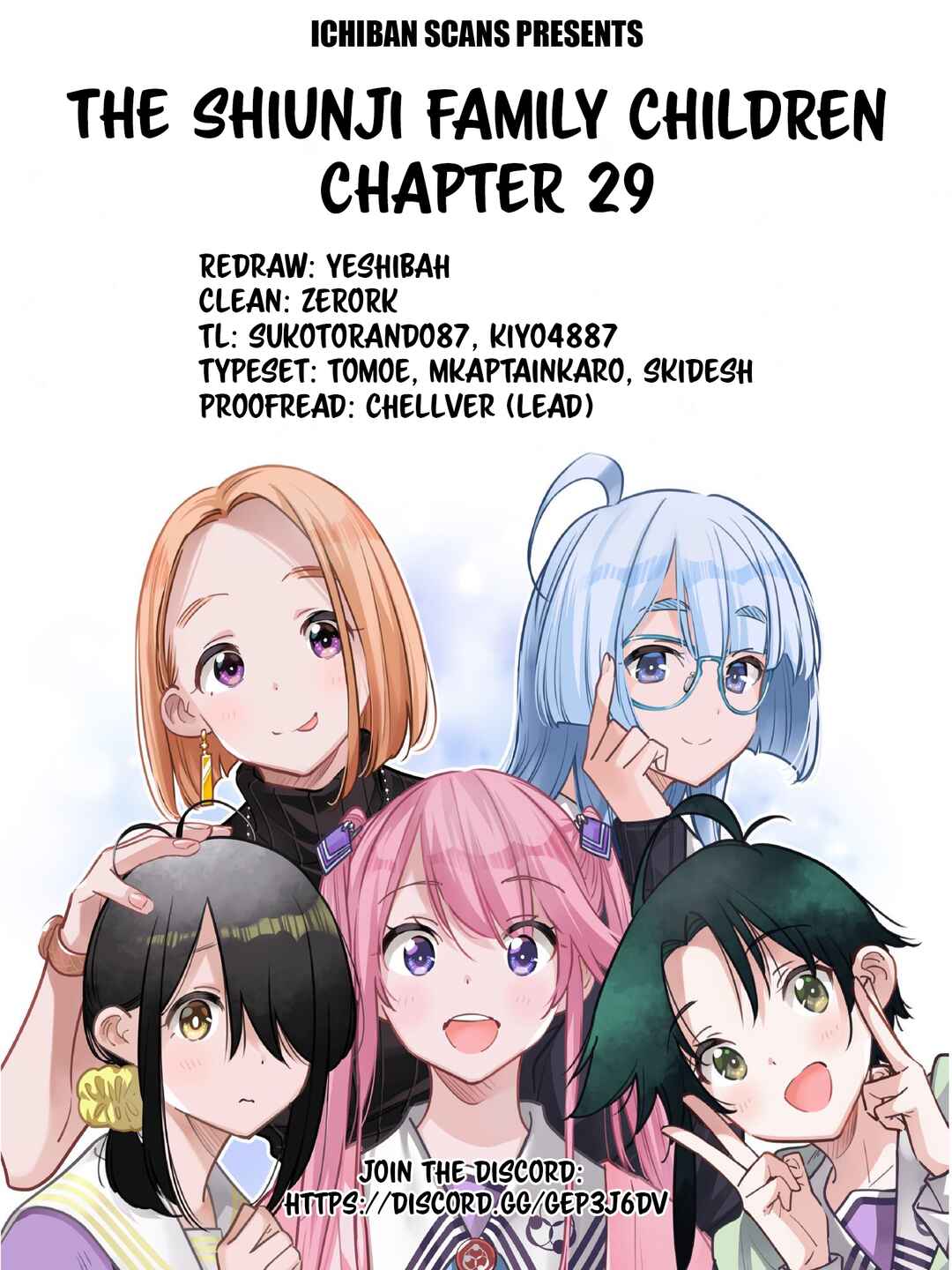 Page 34 Chapter 29 Shiunji-ke no Kodomotachi