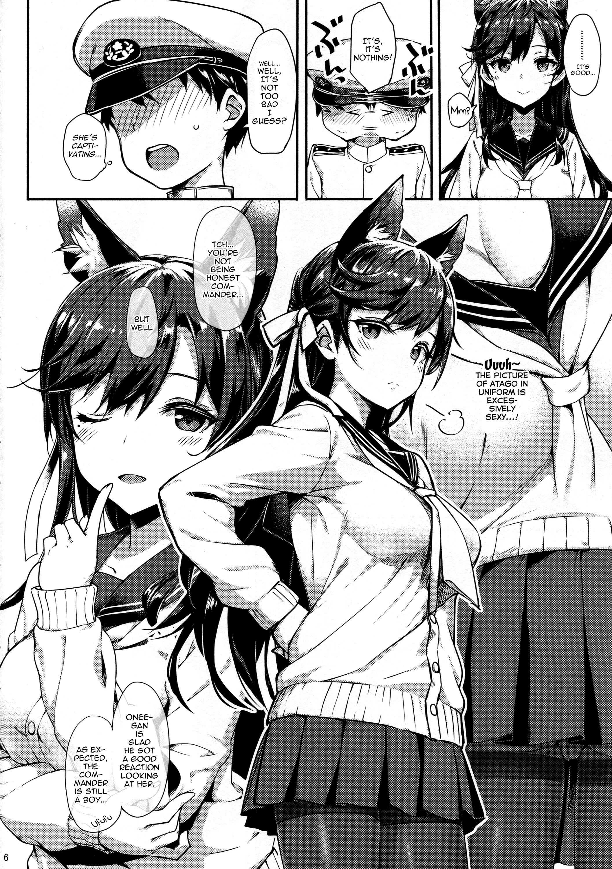 Page 5 Chapter Unknown_7d48 Azur Lane - Sailor Atago to Sakuranbo (Doujinshi)