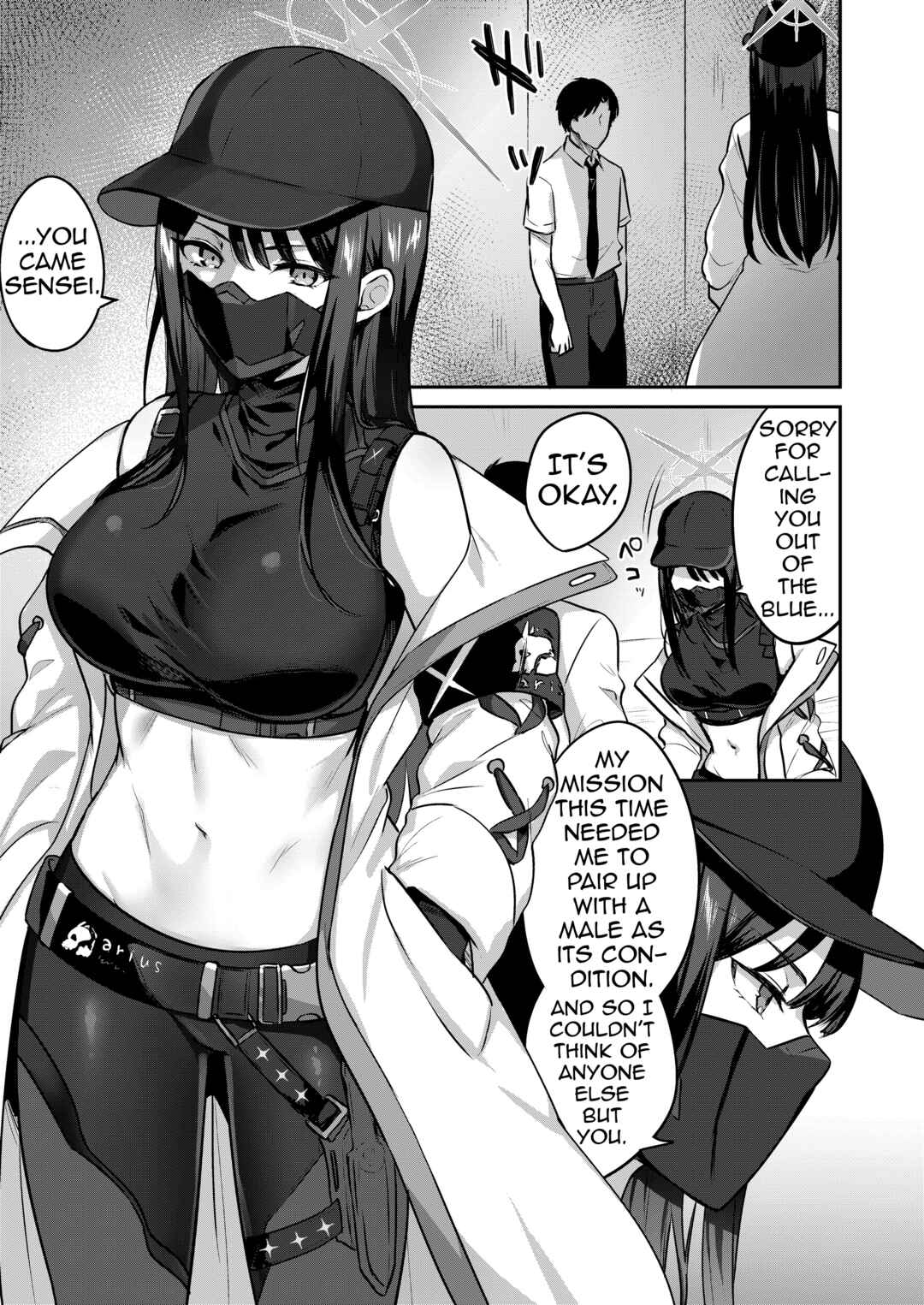 Page 4 Chapter Unknown_33a5 Blue Archive - Saori to xxx Shinai to Derarenai Heya (Doujinshi)