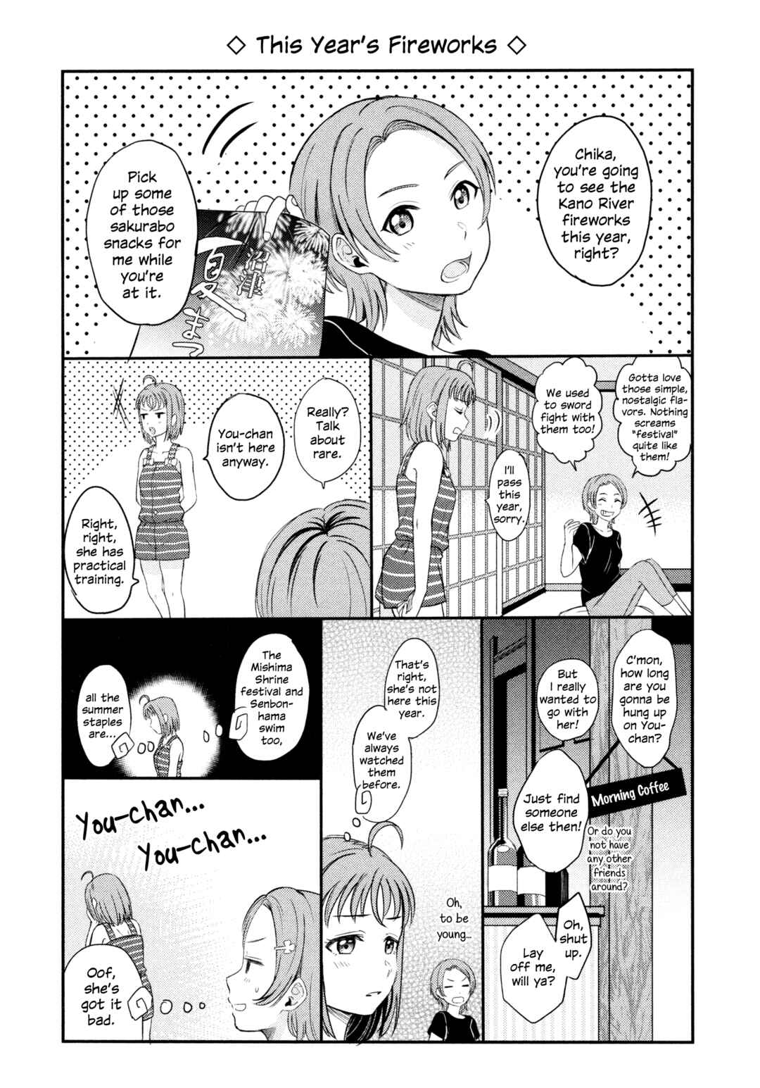 Page 10 Chapter 2 Love Live! Sunshine!! - Sailor Girlfriend (Doujinshi)