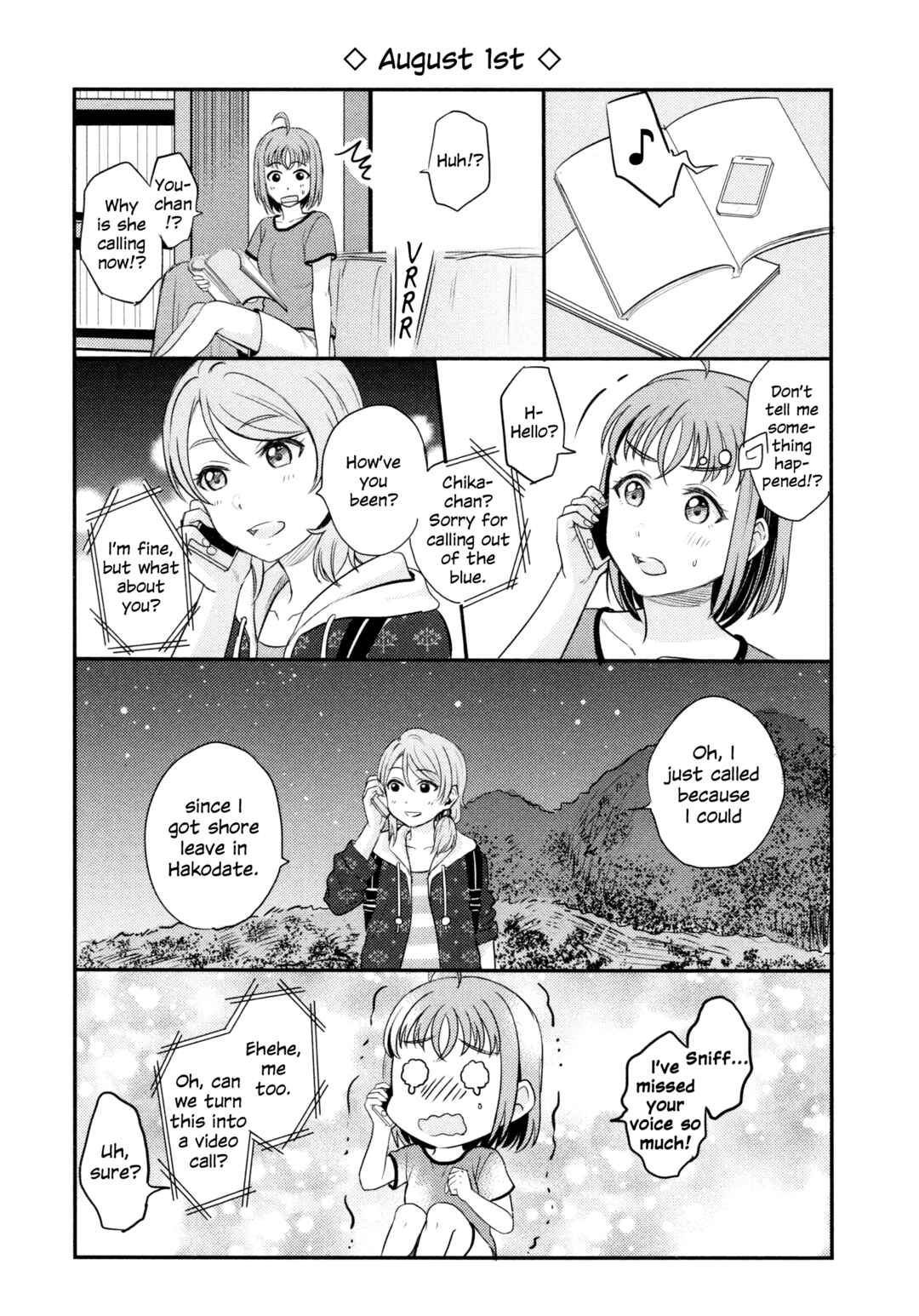 Page 12 Chapter 2 Love Live! Sunshine!! - Sailor Girlfriend (Doujinshi)