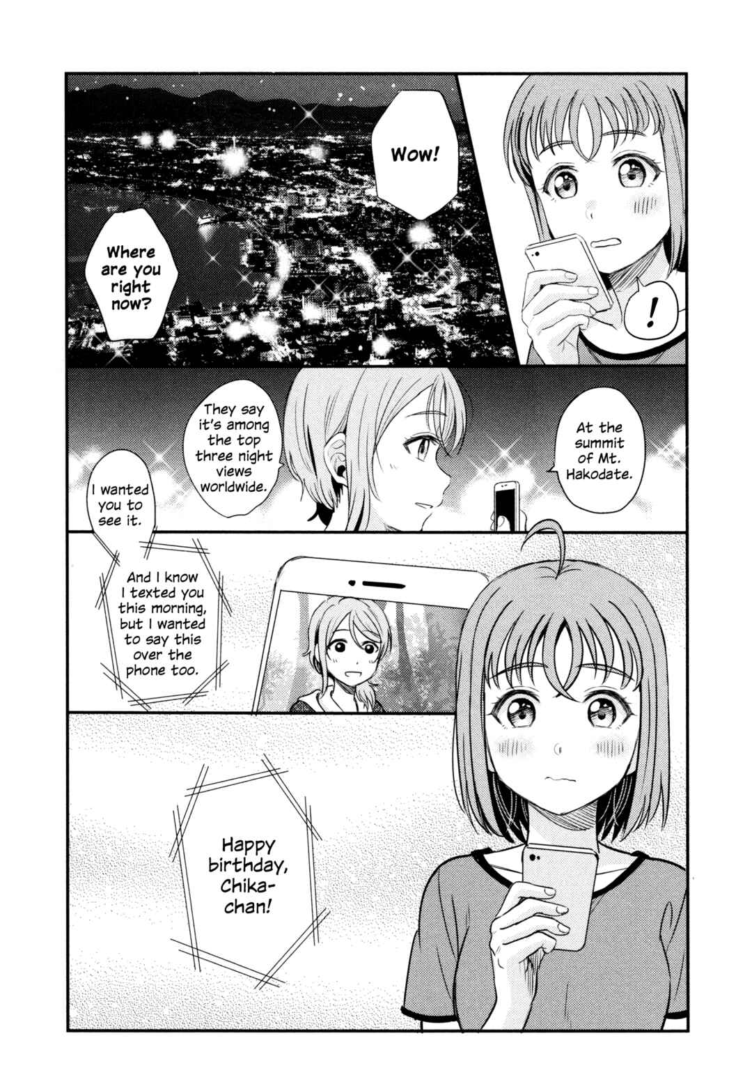 Page 13 Chapter 2 Love Live! Sunshine!! - Sailor Girlfriend (Doujinshi)