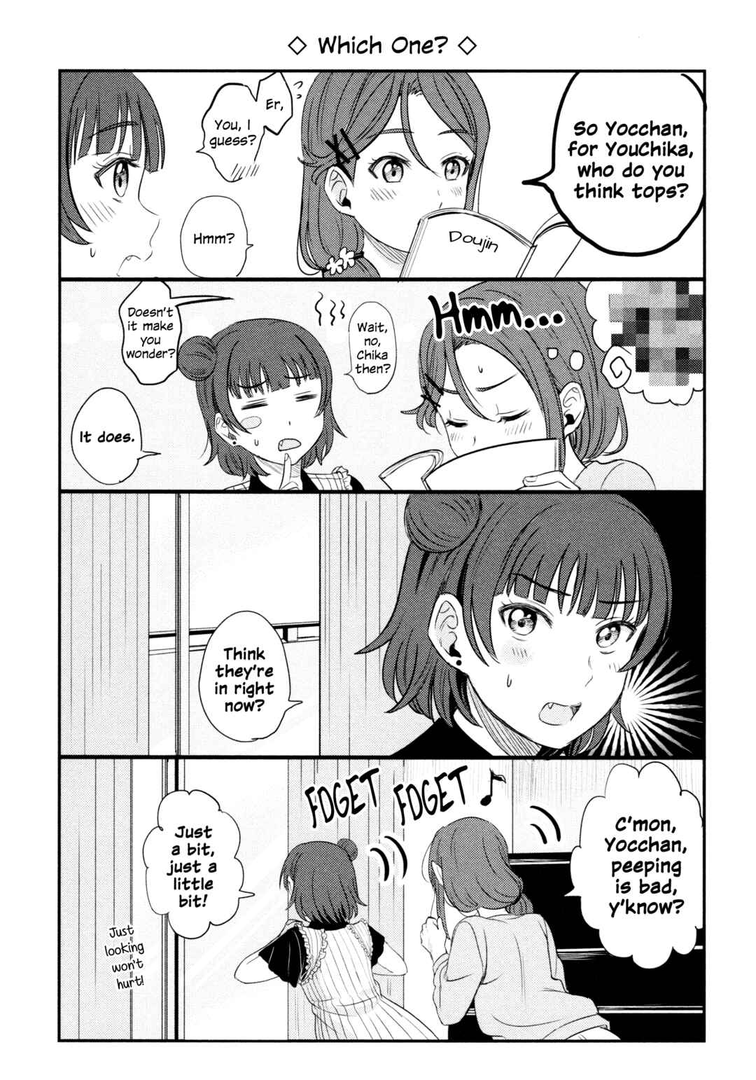 Page 27 Chapter 2 Love Live! Sunshine!! - Sailor Girlfriend (Doujinshi)