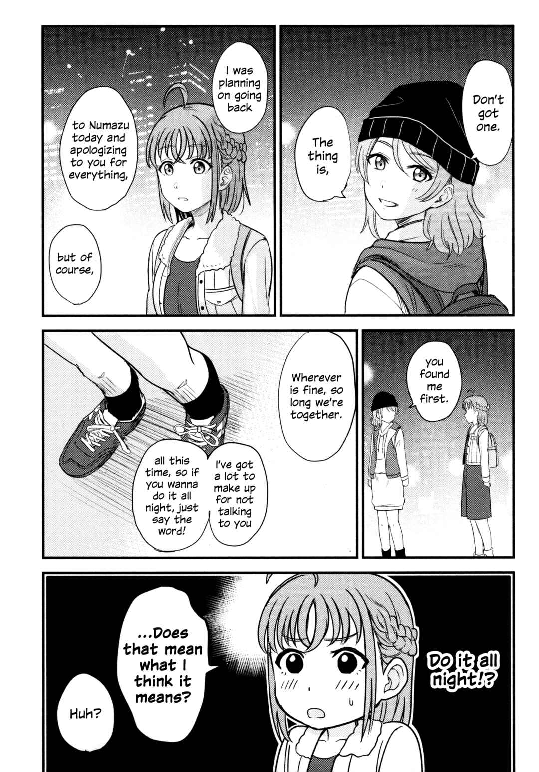 Page 49 Chapter 3 Love Live! Sunshine!! - Sailor Girlfriend (Doujinshi)