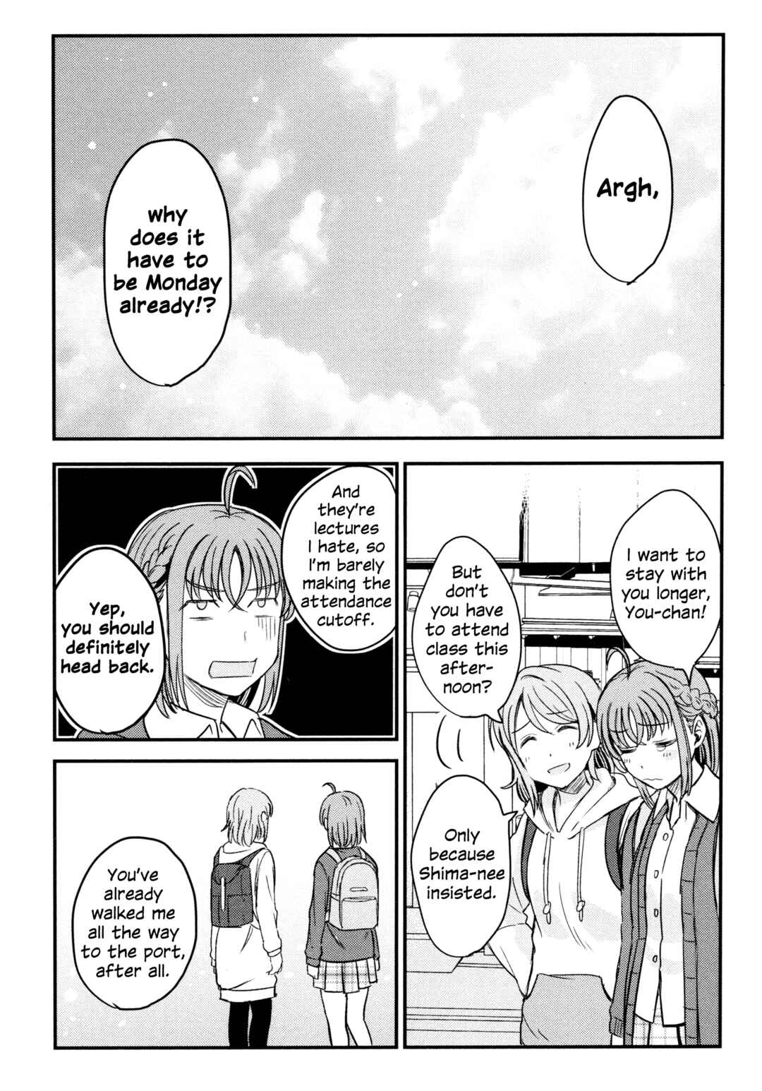 Page 59 Chapter 3 Love Live! Sunshine!! - Sailor Girlfriend (Doujinshi)
