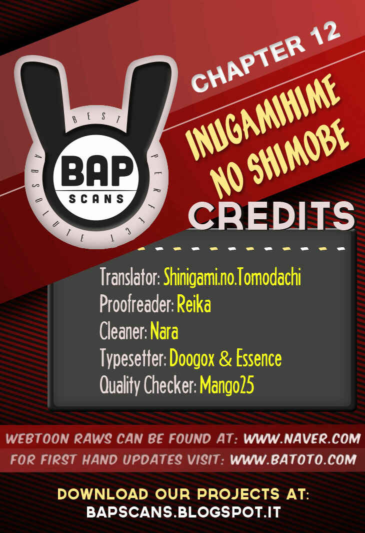 Page 1 Chapter 12 Inugamihime no Shimobe