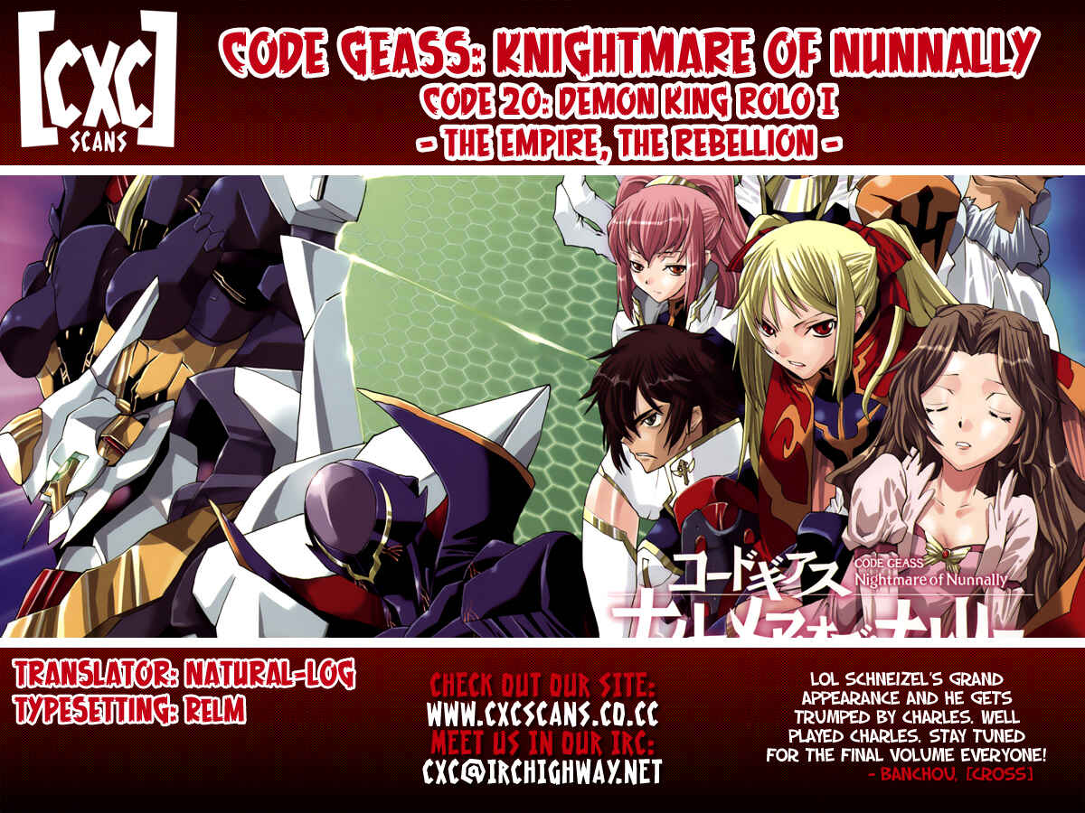 Page 26 Chapter 20 Code Geass: Nightmare of Nunnally