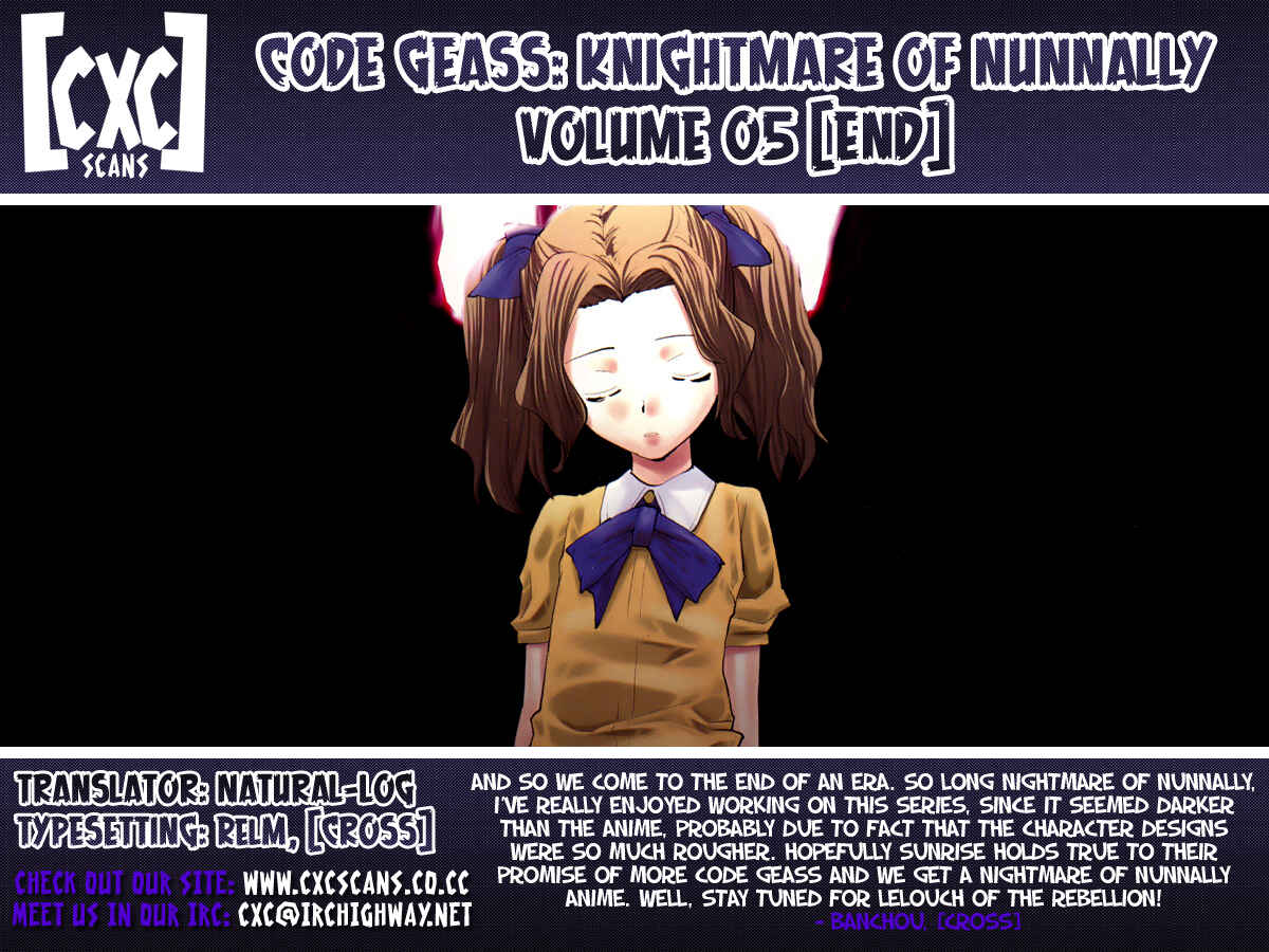 Page 1 Chapter 21 Code Geass: Nightmare of Nunnally