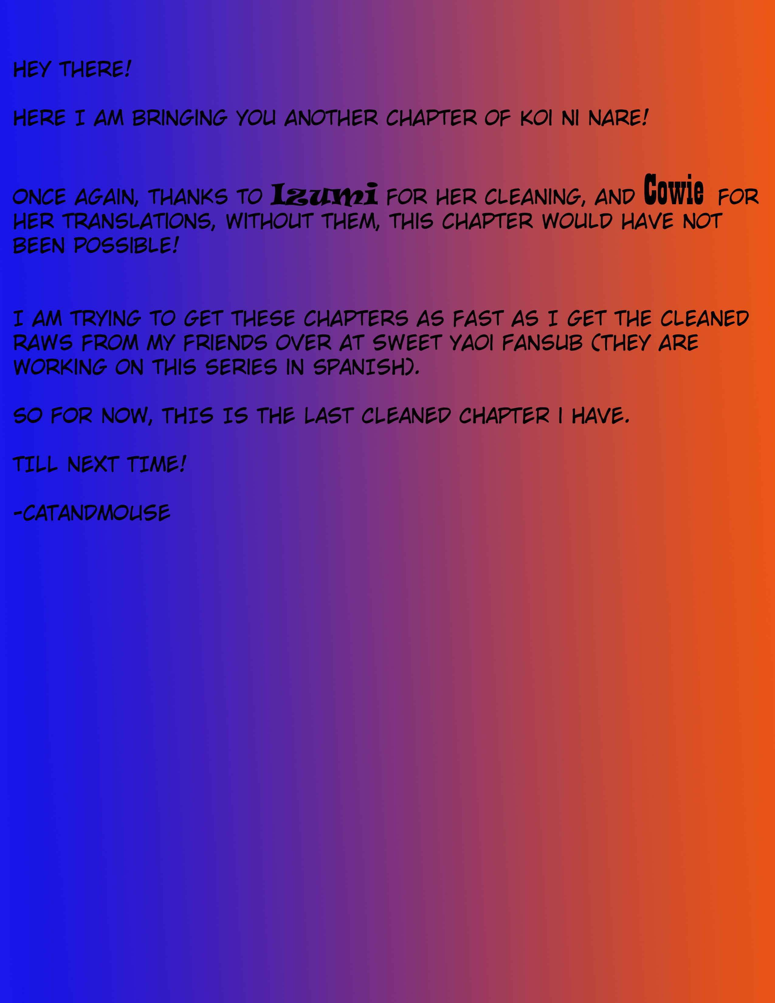 Page 1 Chapter 3 Koi ni Nare!