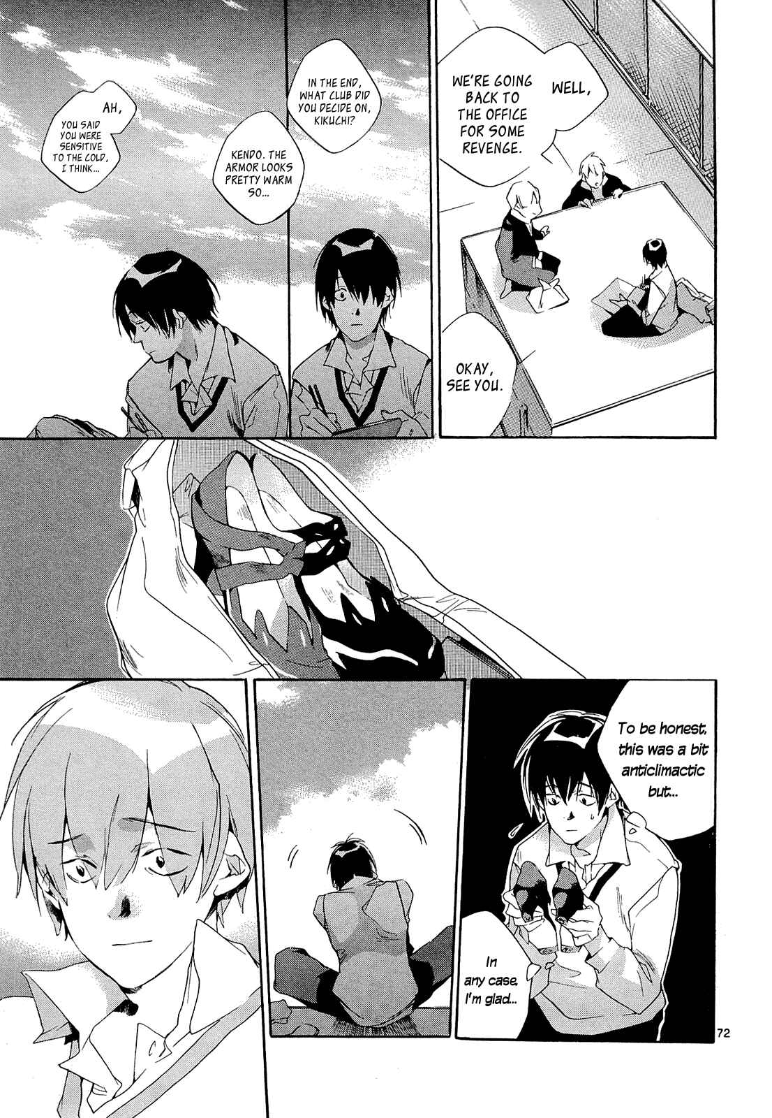 Page 73 Chapter 3 Tetsugaku Letra