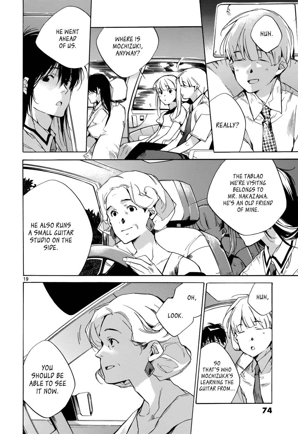 Page 19 Chapter 15 Tetsugaku Letra