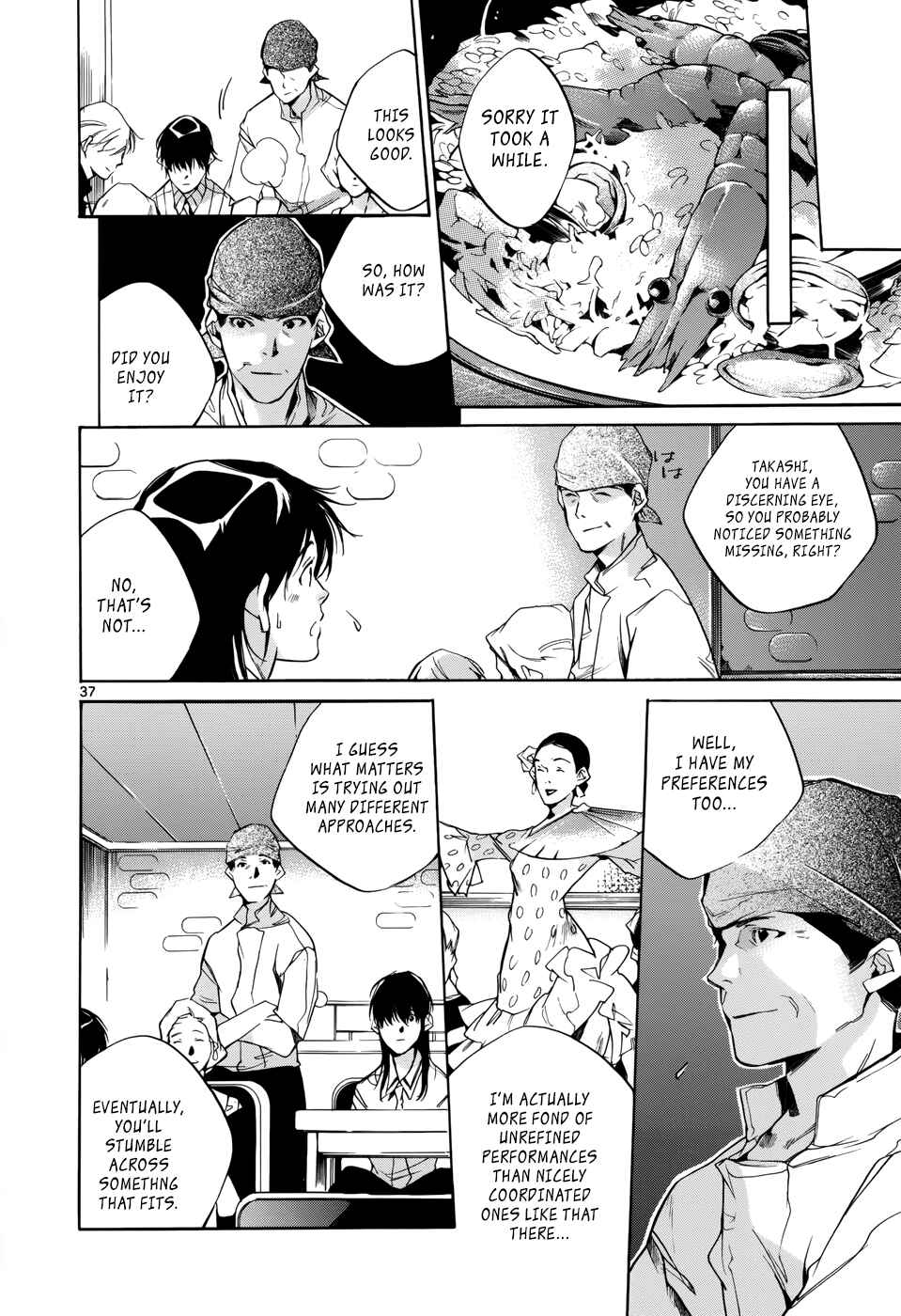 Page 37 Chapter 15 Tetsugaku Letra