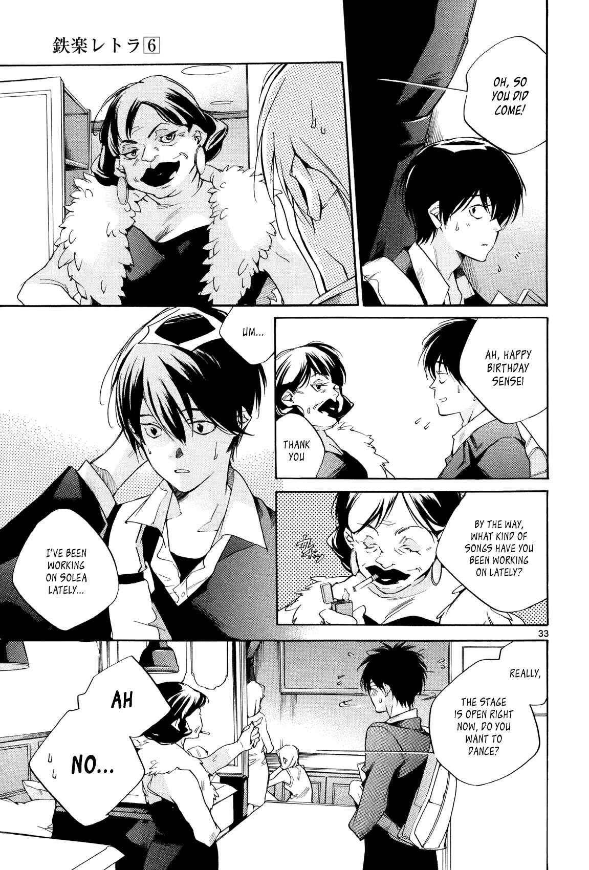 Page 33 Chapter 24 Tetsugaku Letra