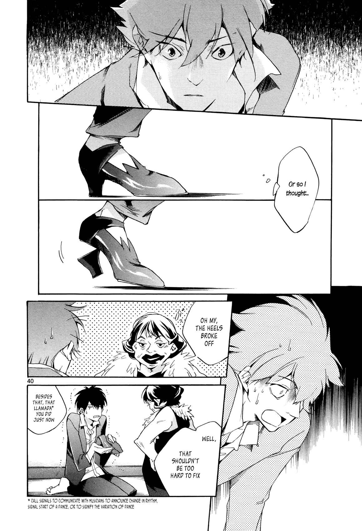 Page 40 Chapter 24 Tetsugaku Letra