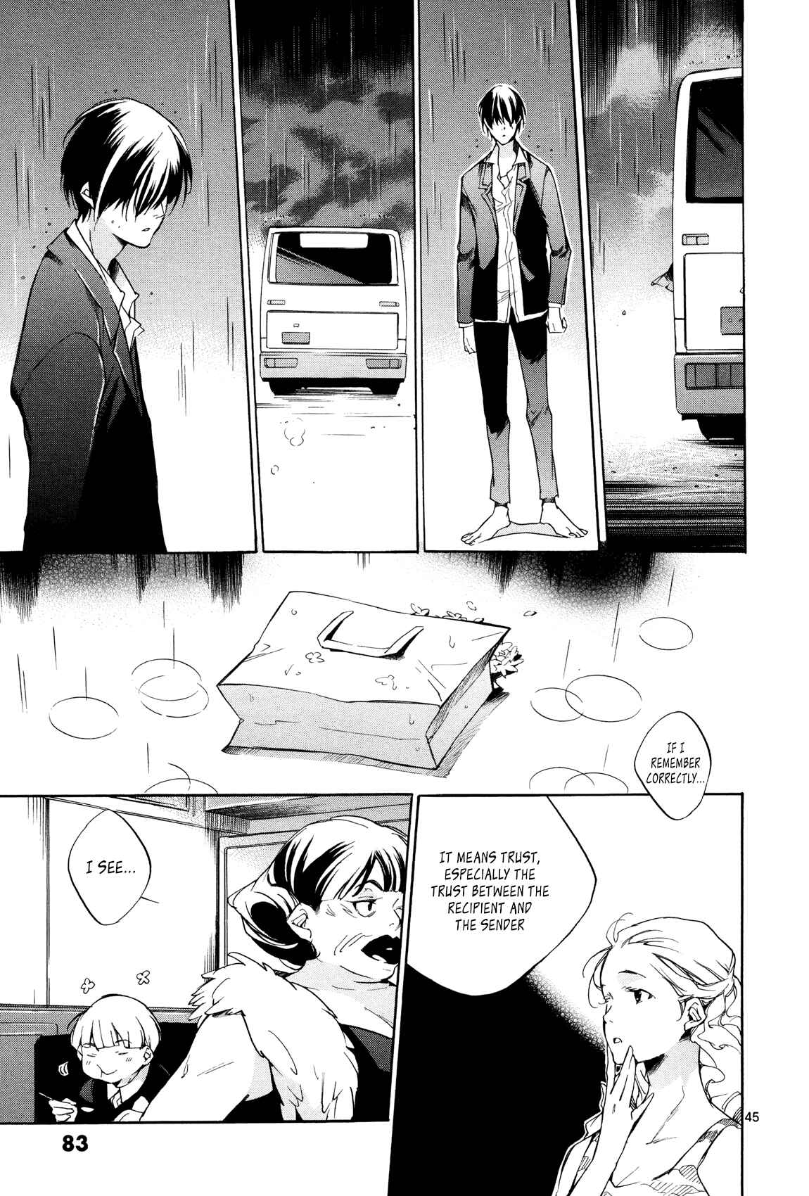 Page 45 Chapter 24 Tetsugaku Letra
