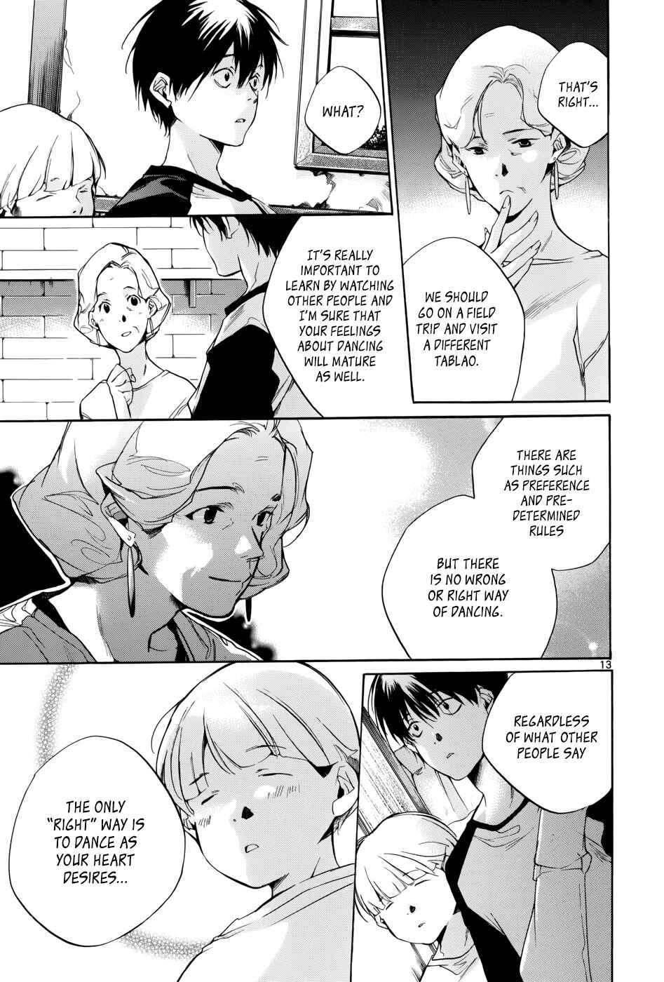 Page 13 Chapter 14 Tetsugaku Letra