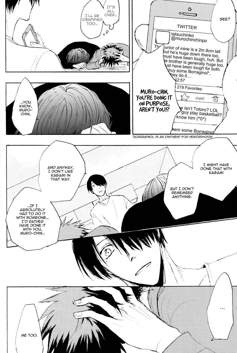 Page 23 Chapter Unknown_40b0 Kuroko no Basket - Kagami-kun and Murasakibara-kuns Worst and Suckiest Day Ever - Mostly Because of Himuro (Doujinshi)