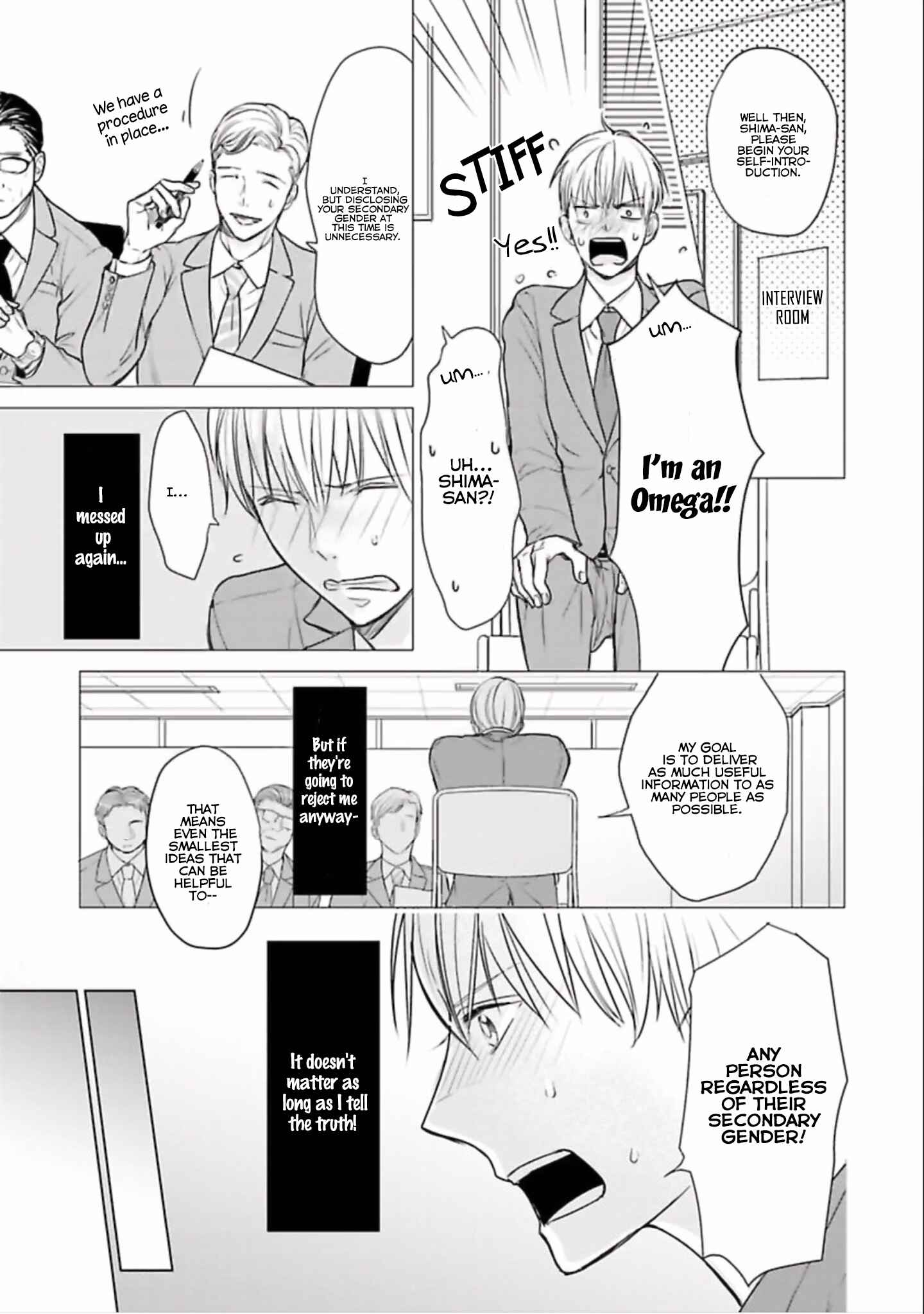 Page 10 Chapter 1 Shinnyuu Shain no Omega desu ga, Senpai Alpha Kaizoushimasu!