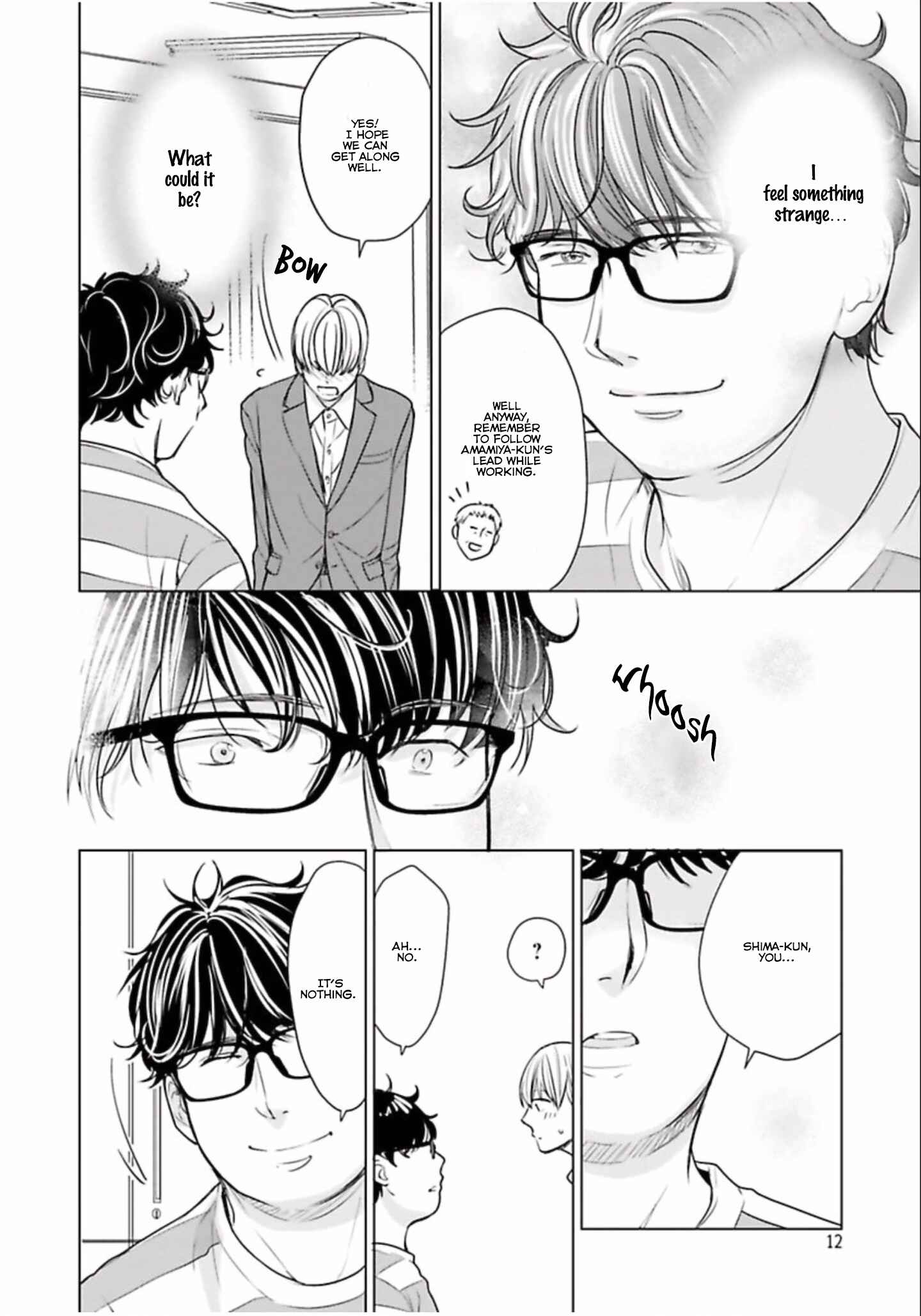 Page 13 Chapter 1 Shinnyuu Shain no Omega desu ga, Senpai Alpha Kaizoushimasu!