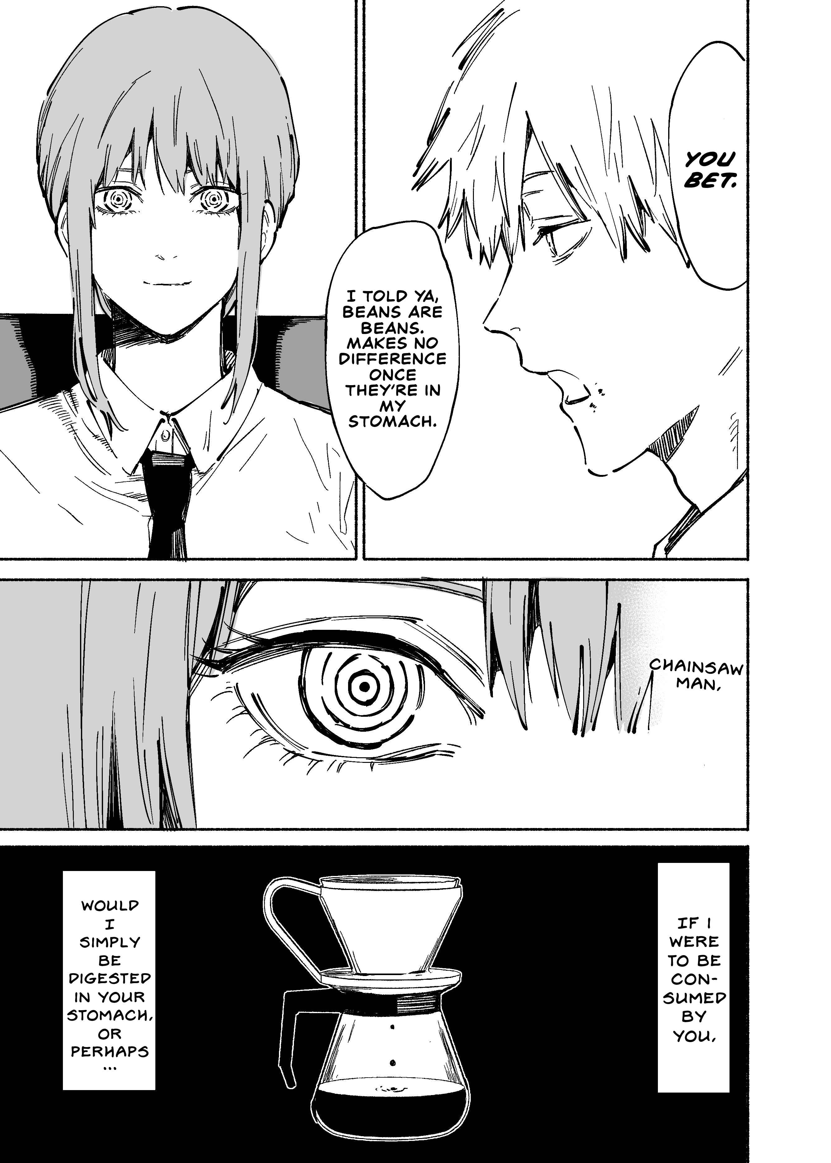 Page 4 Chapter Unknown_3b04 Chainsaw Man - Coffee with Makima-san (Doujinshi)