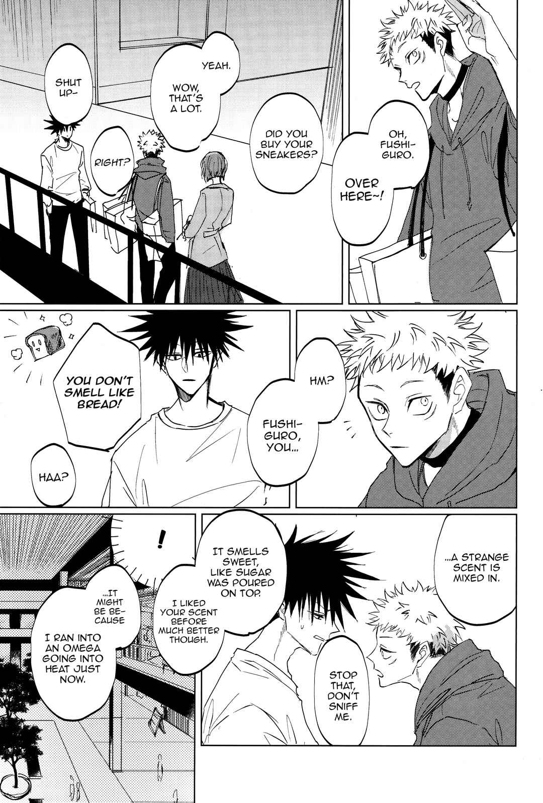 Page 20 Chapter Unknown_decf Jujutsu Kaisen - Ao ni Somaru Hi (Doujinshi)