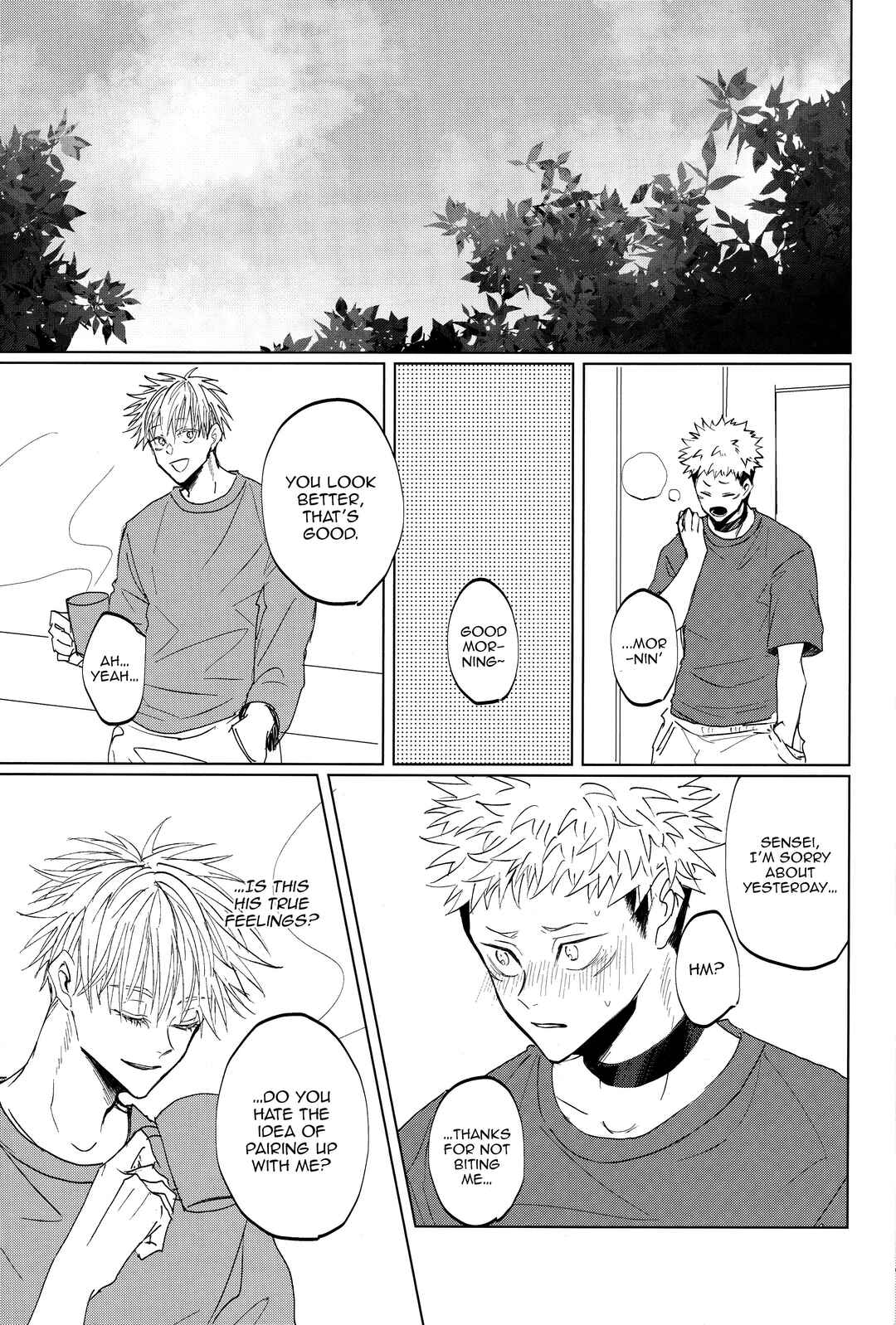 Page 36 Chapter Unknown_decf Jujutsu Kaisen - Ao ni Somaru Hi (Doujinshi)