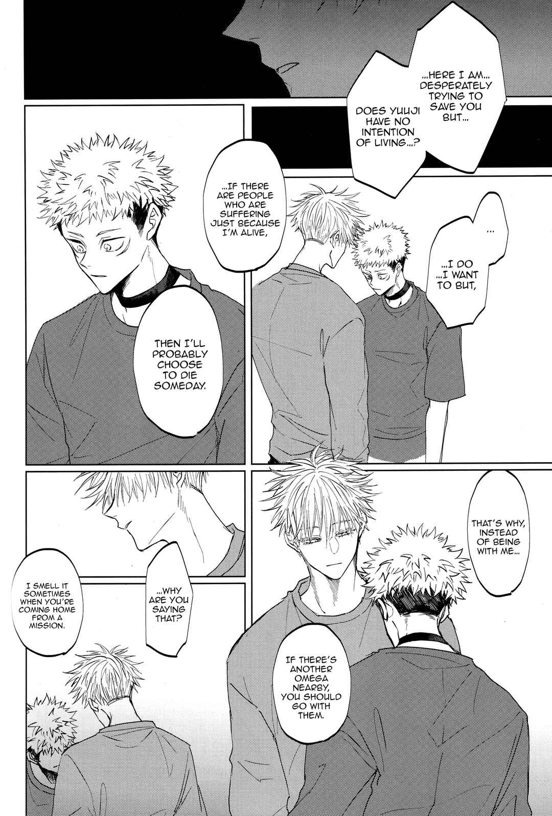 Page 39 Chapter Unknown_decf Jujutsu Kaisen - Ao ni Somaru Hi (Doujinshi)