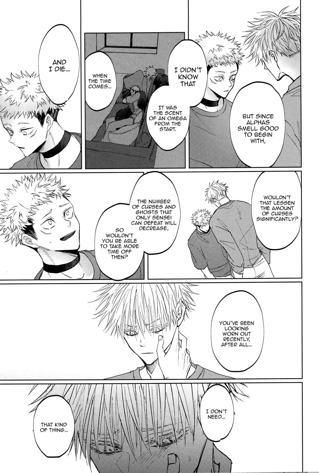 Page 40 Chapter Unknown_decf Jujutsu Kaisen - Ao ni Somaru Hi (Doujinshi)