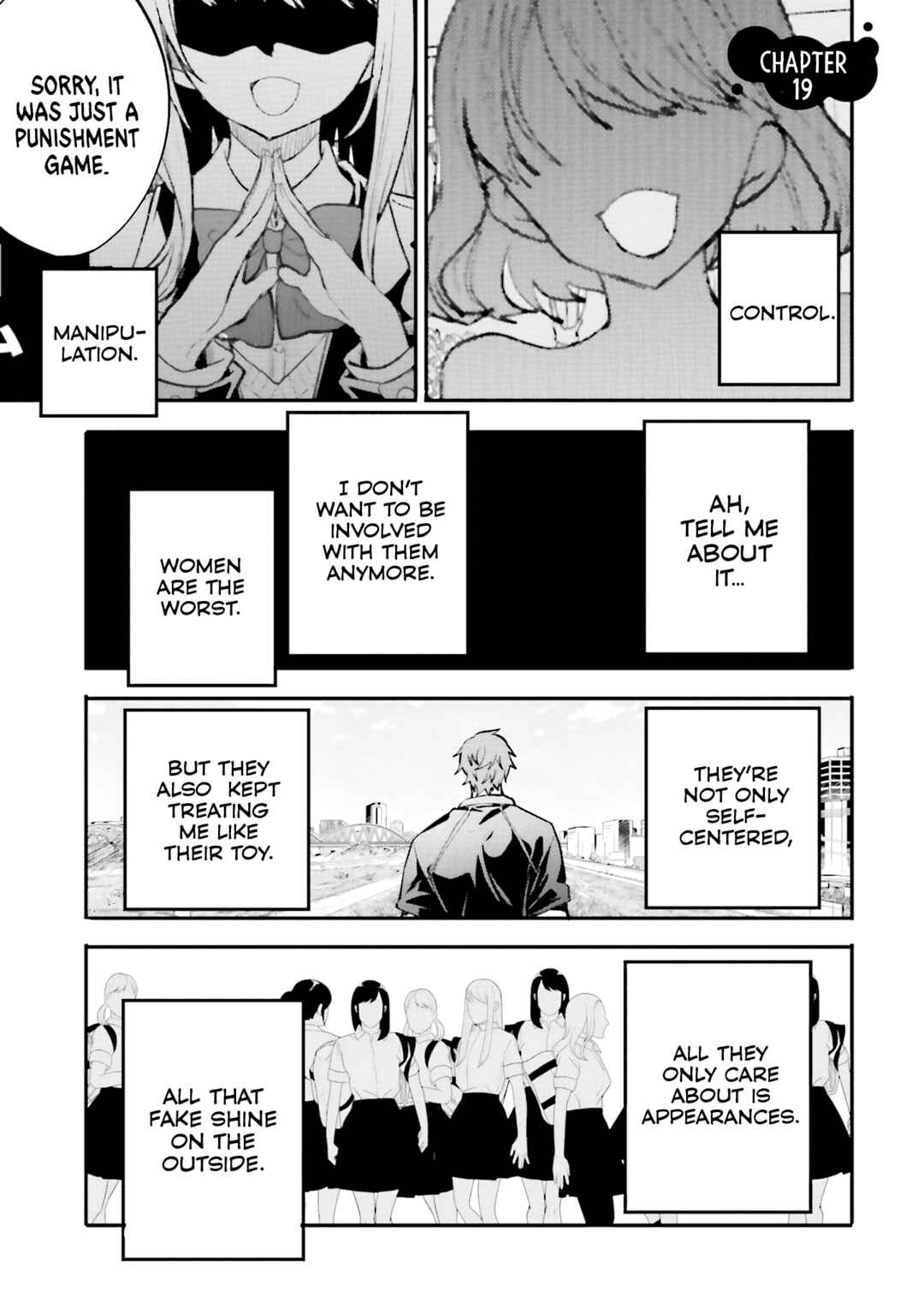 Page 2 Chapter 19 Zettai ni Yuuwaku sarenai Otoko VS Zettai ni Yuuwaku suru Onna