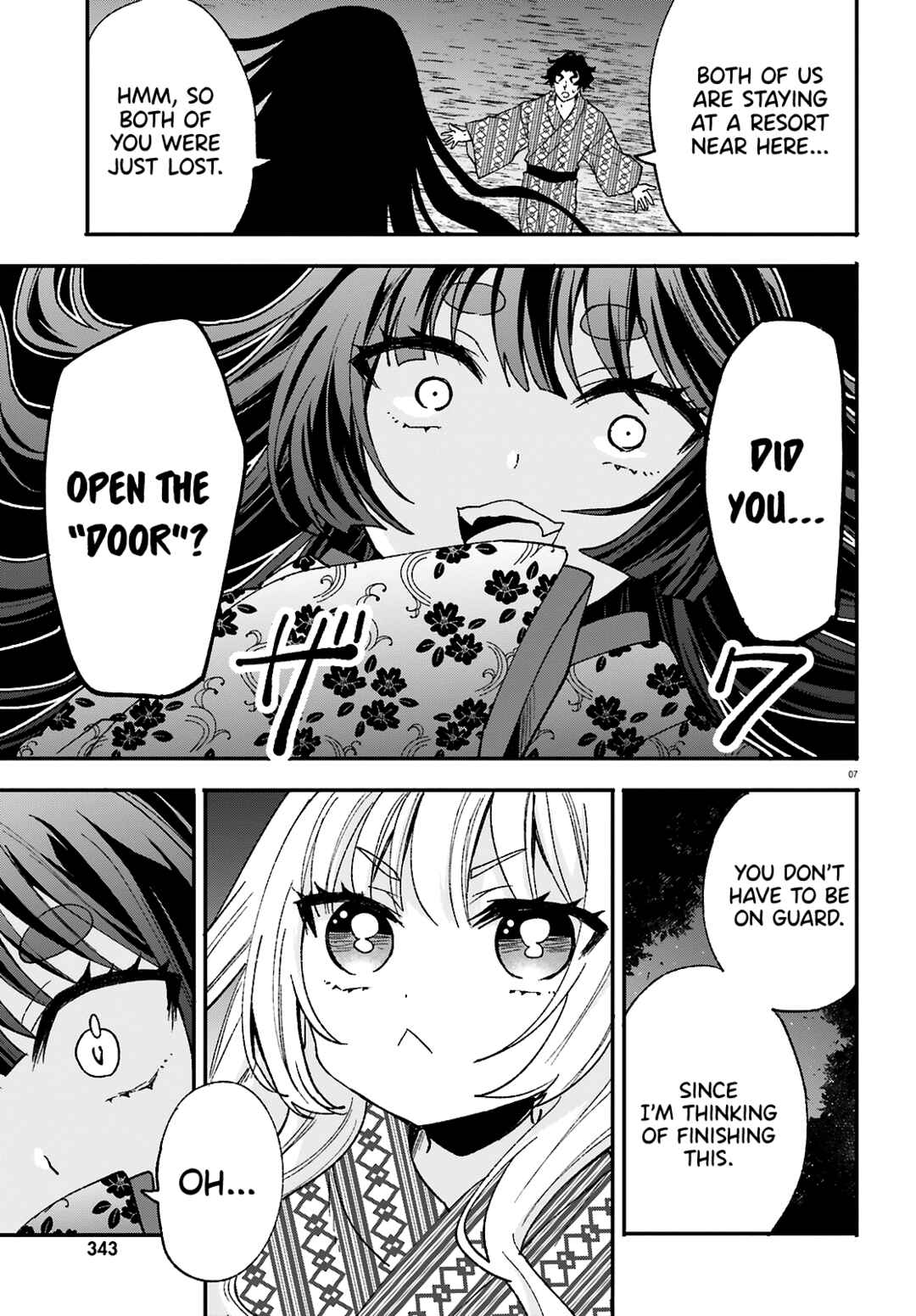 Page 8 Chapter 10 Zettai ni Yuuwaku sarenai Otoko VS Zettai ni Yuuwaku suru Onna