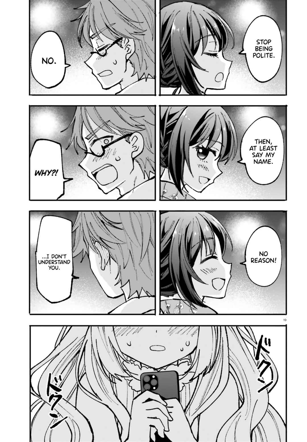 Page 20 Chapter 4 Zettai ni Yuuwaku sarenai Otoko VS Zettai ni Yuuwaku suru Onna