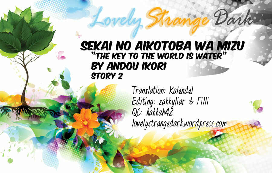 Page 1 Chapter 2 Sekai no Aikotoba wa Mizu