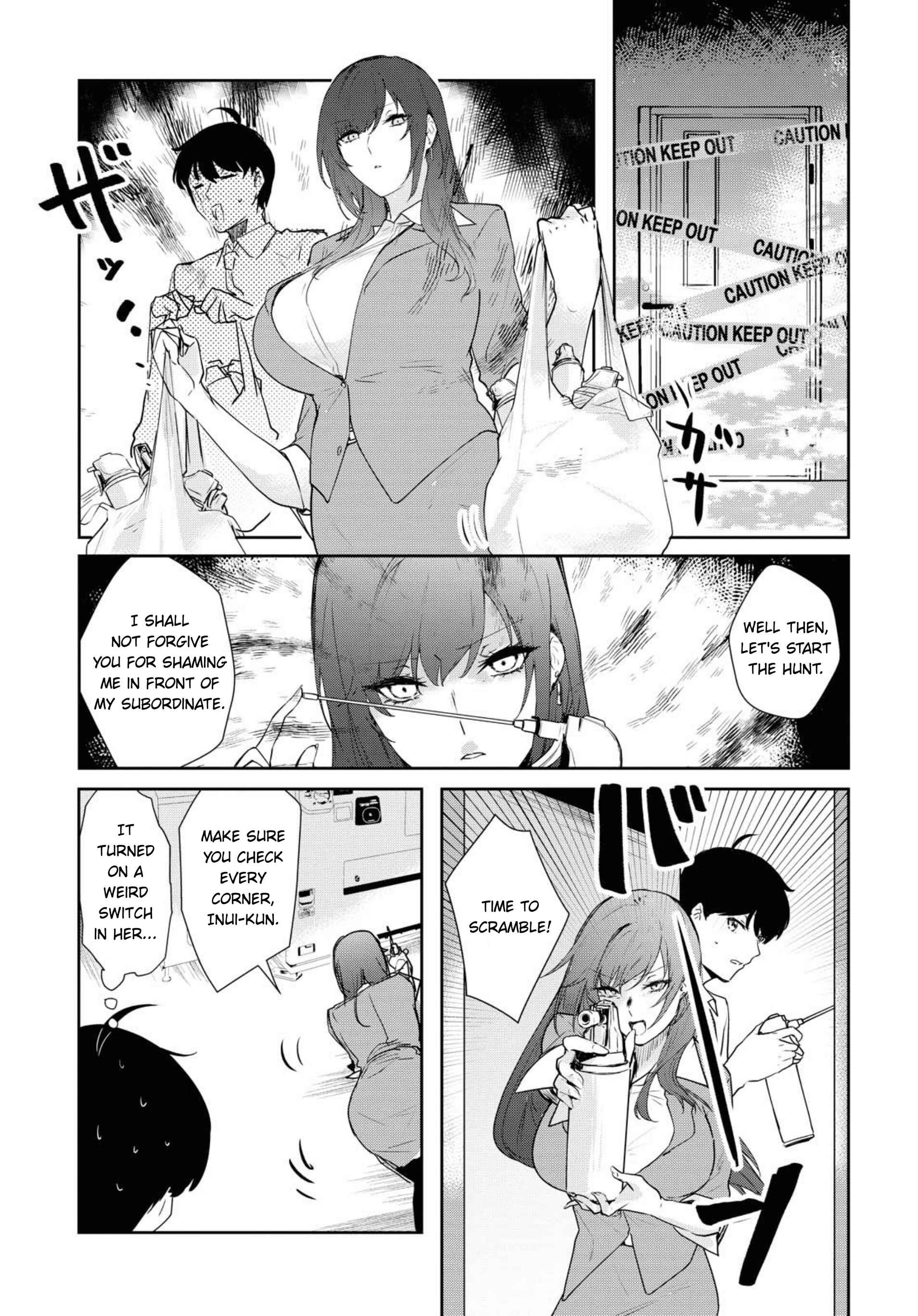 Page 4 Chapter 7 Shishidou-san ni Shikararetai.