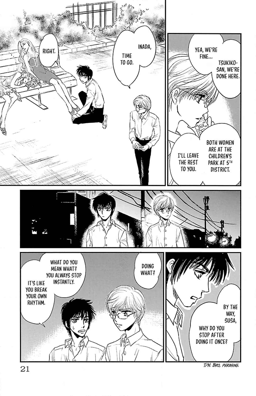Page 19 Chapter 6 Dark Hunter - Houkago no Futari