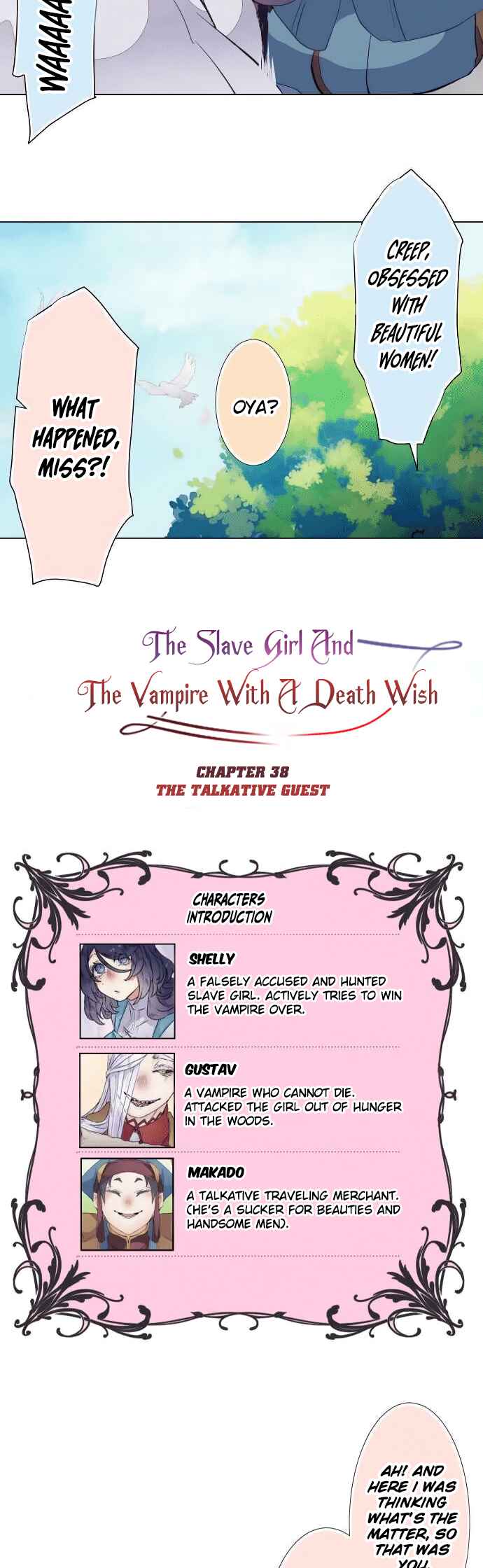 Page 7 Chapter 38 The Slave Girl and the Vampire with a Death Wish