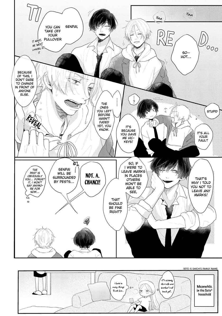 Page 38 Chapter 2 Amai Koe wa Saidai Volume de