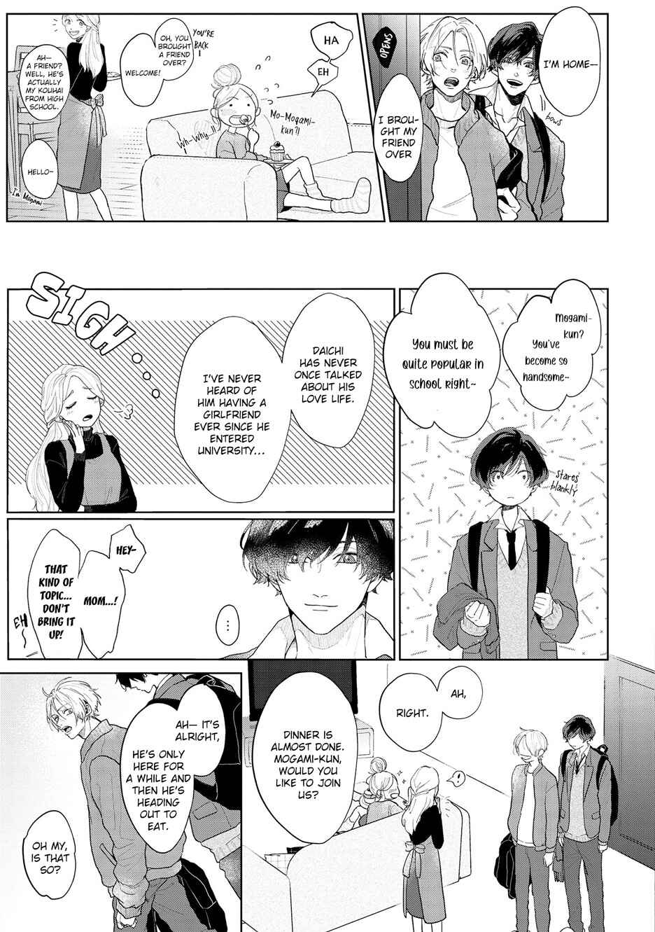 Page 8 Chapter 3 Amai Koe wa Saidai Volume de