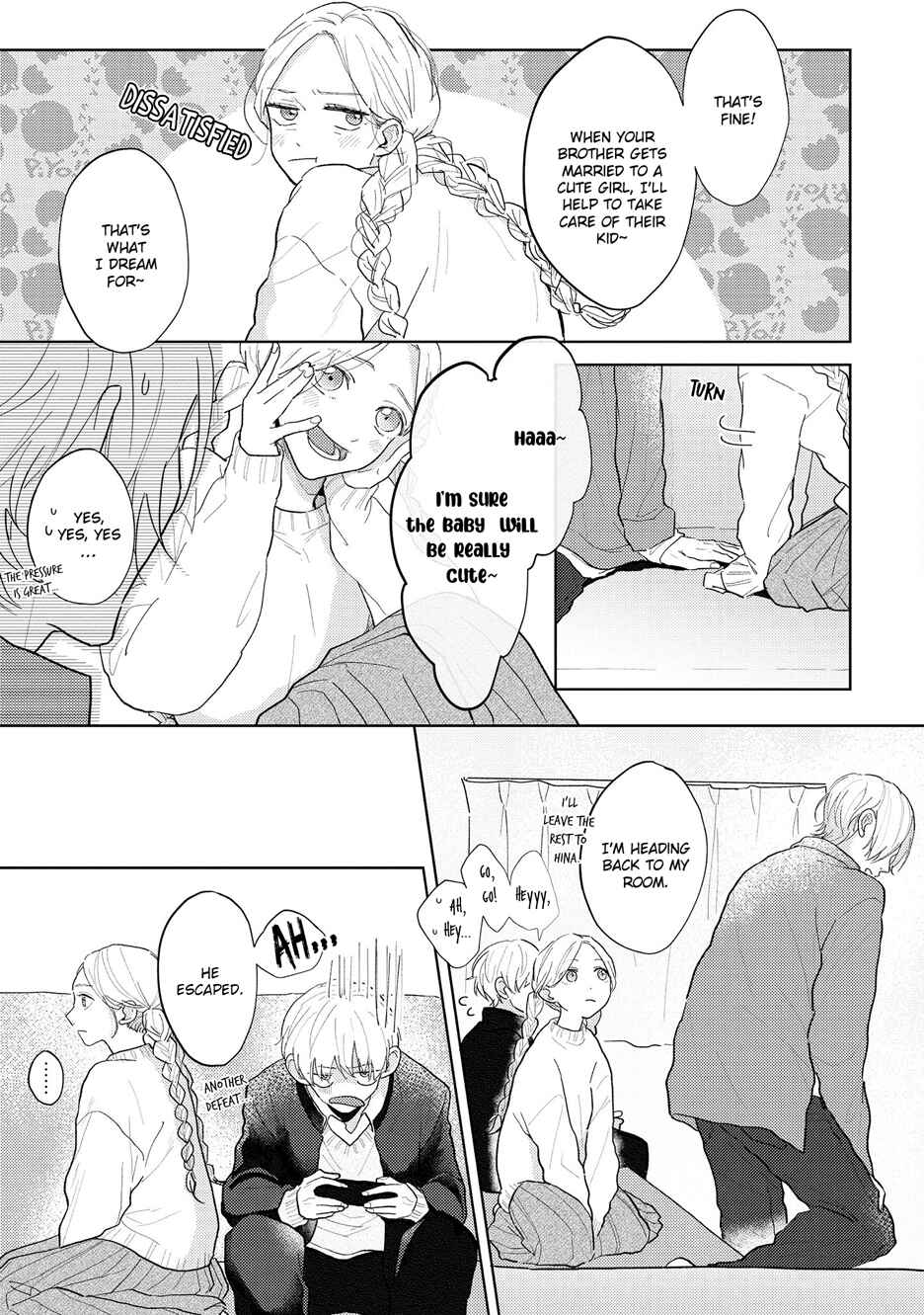 Page 14 Chapter 4 Amai Koe wa Saidai Volume de