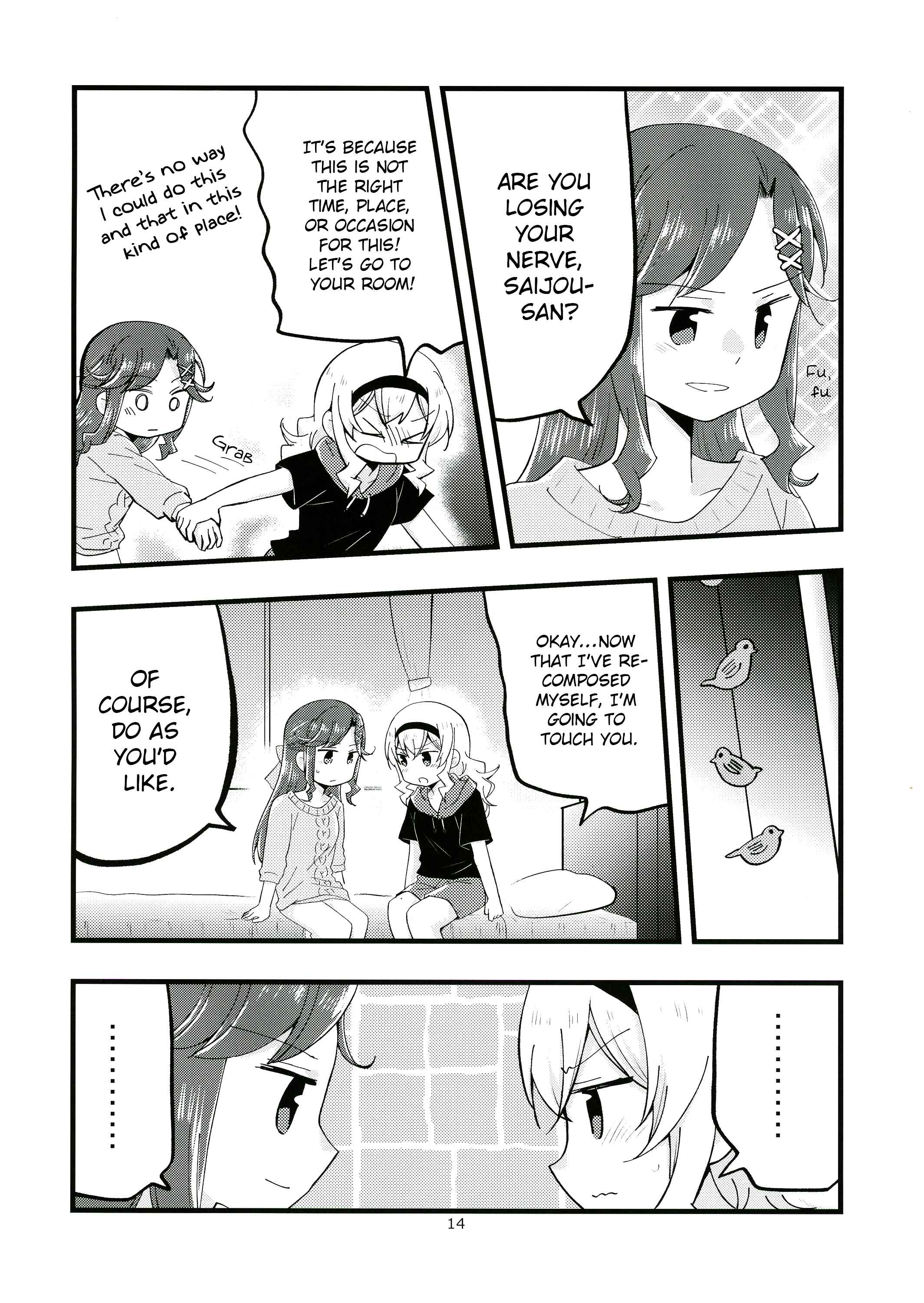 Page 13 Chapter Unknown_9ad2 Shoujo Kageki Revue Starlight - Position Left 2 (Doujinshi)